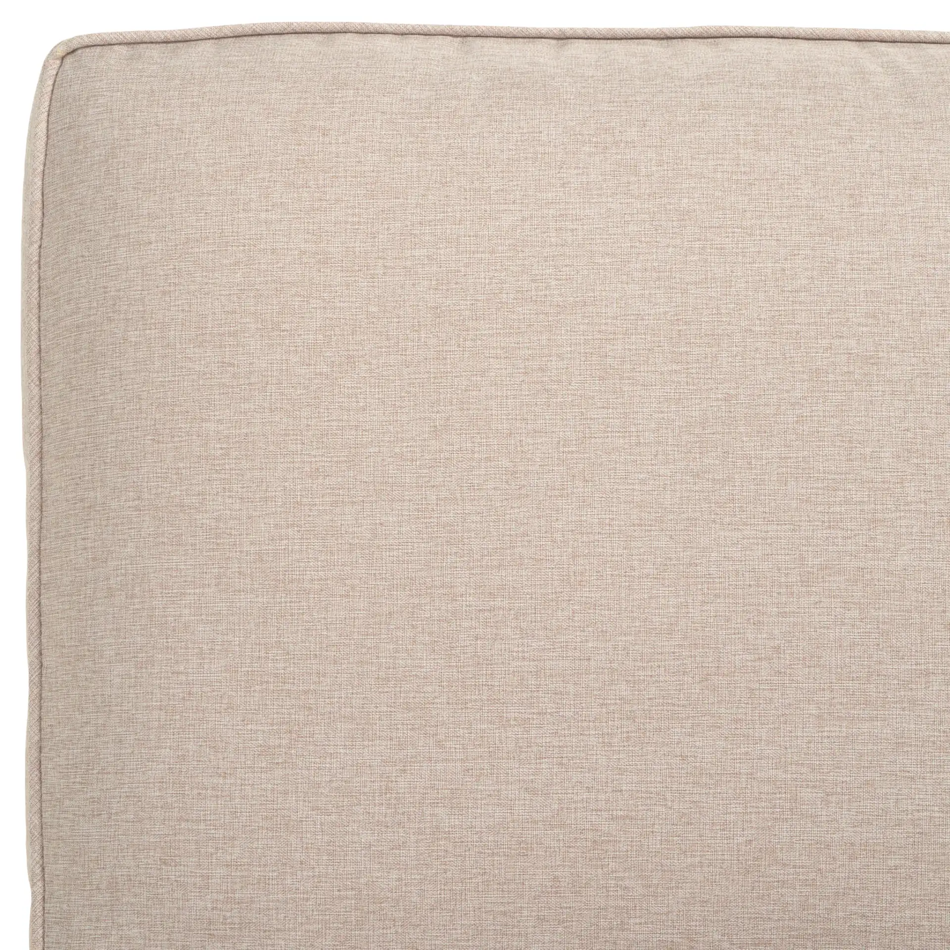 Chester Two-Seater Sofa in Natural / Light Gray in a styled room