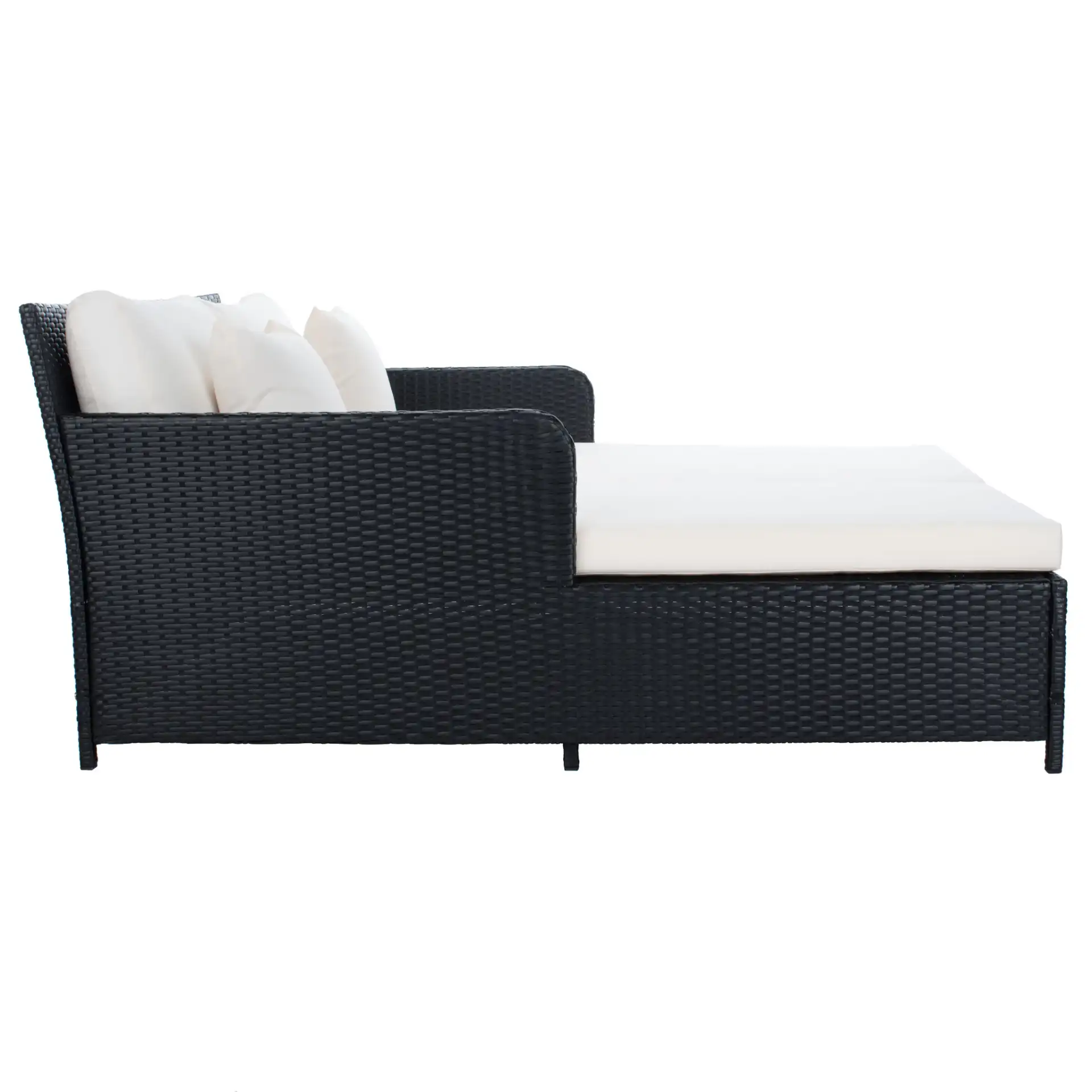 Cadeo Daybed in Black / Beige, detail view