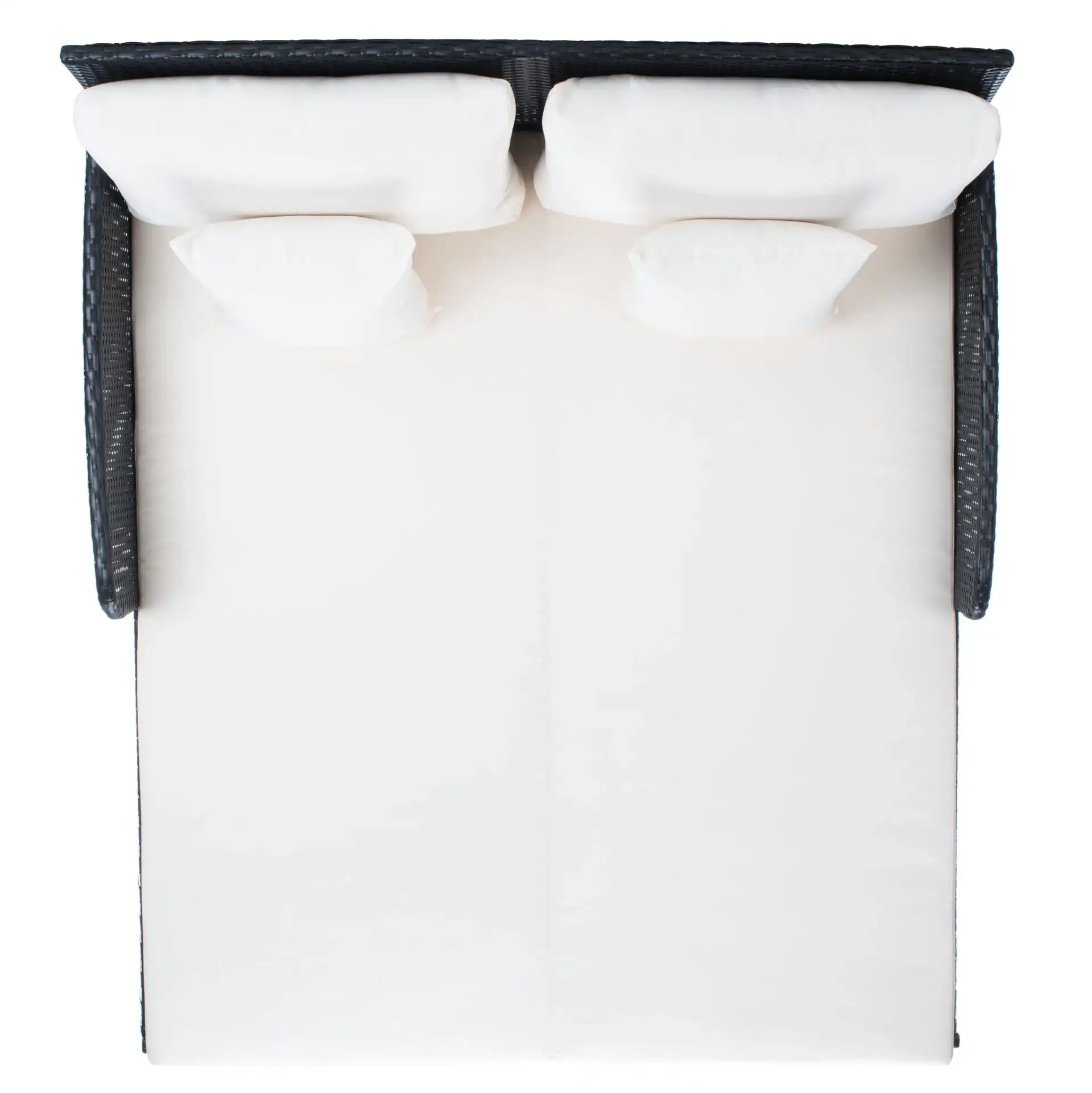 Cadeo Daybed in Black / Beige, detail view