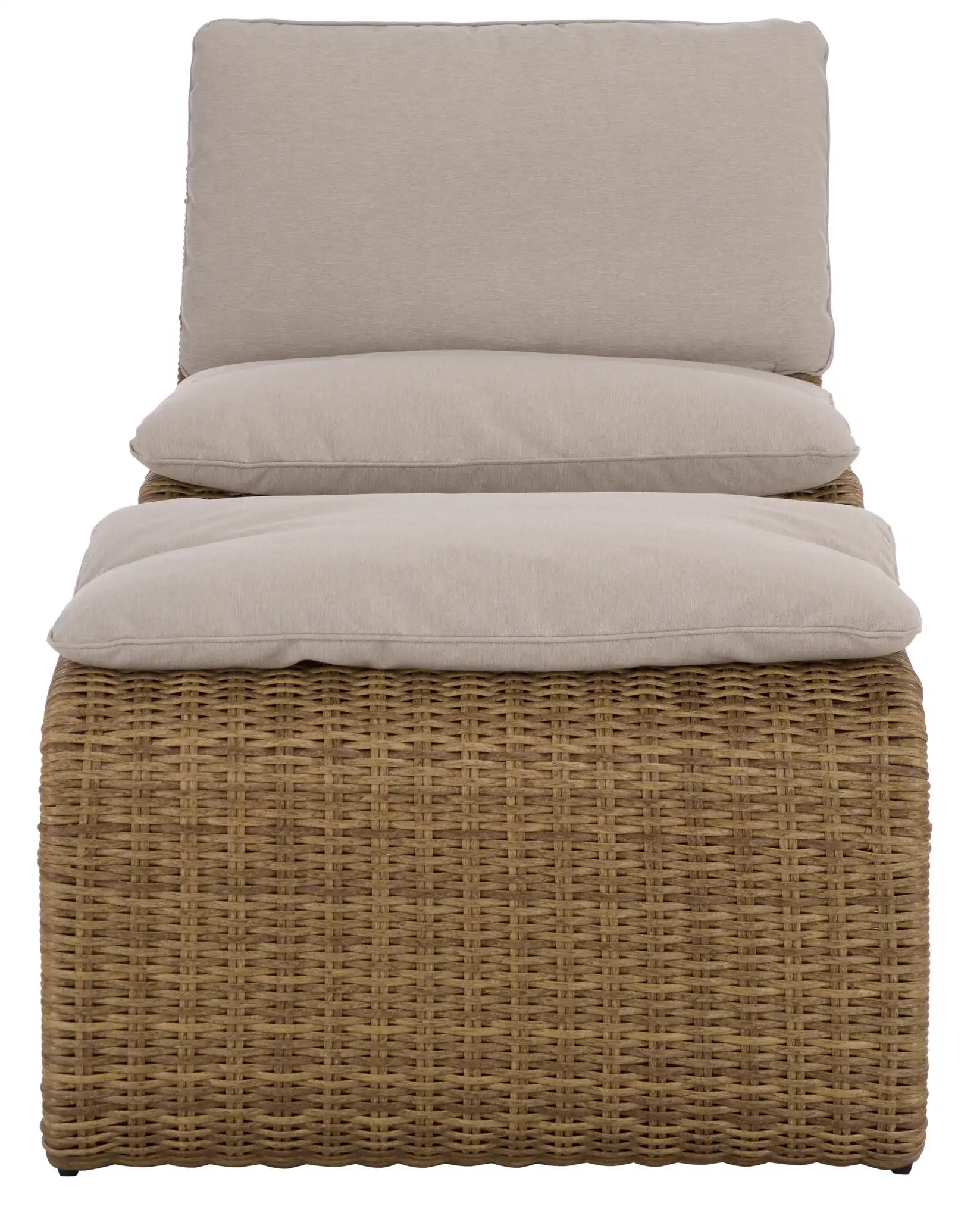 Drew Two-Piece Lounge Set in Natural / Taupe