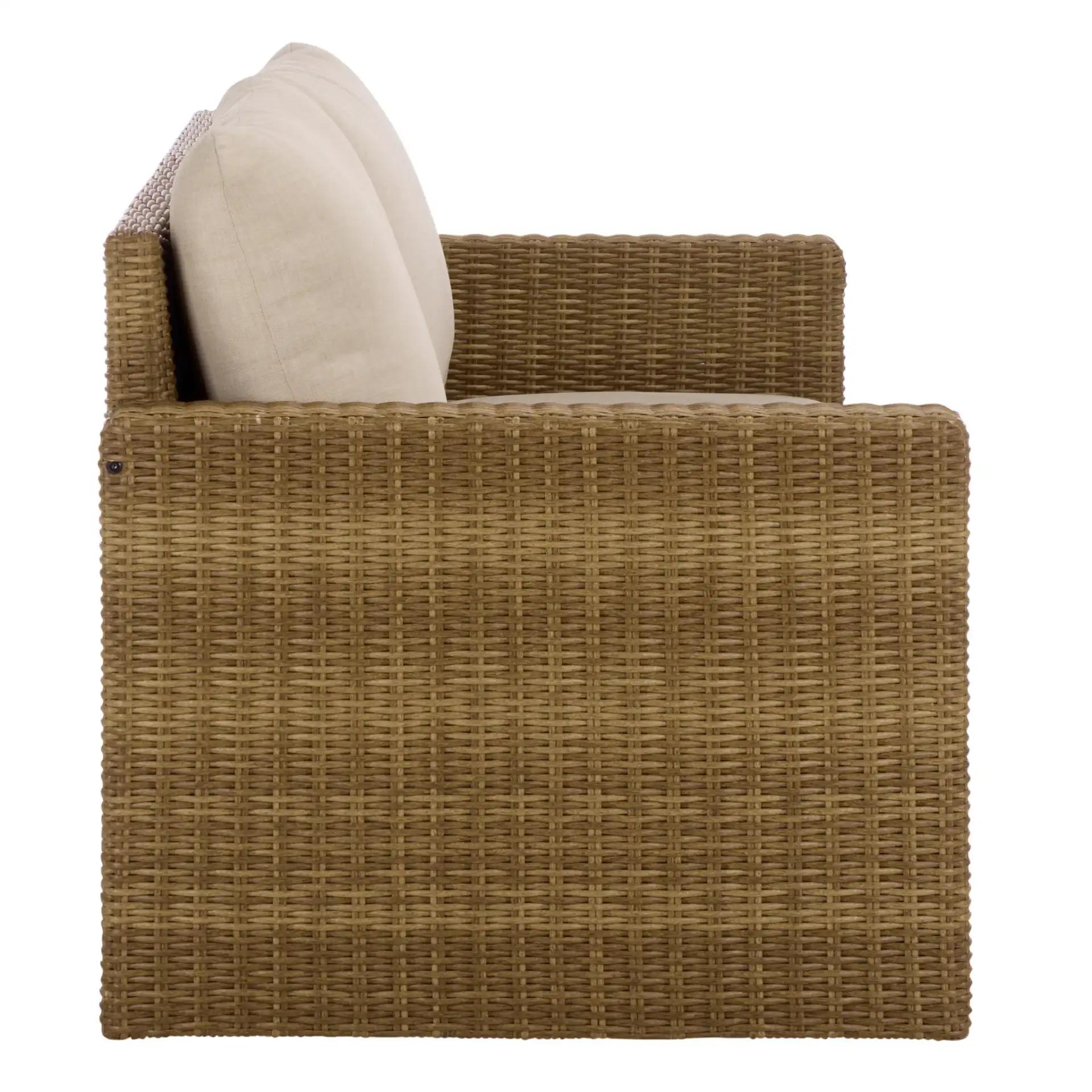 Emma Sofa in Natural / Taupe, detail view