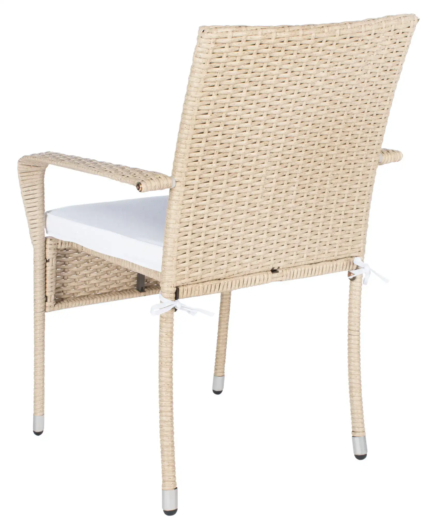 Laina Five-Piece Dining Set in Beige / White, detail view