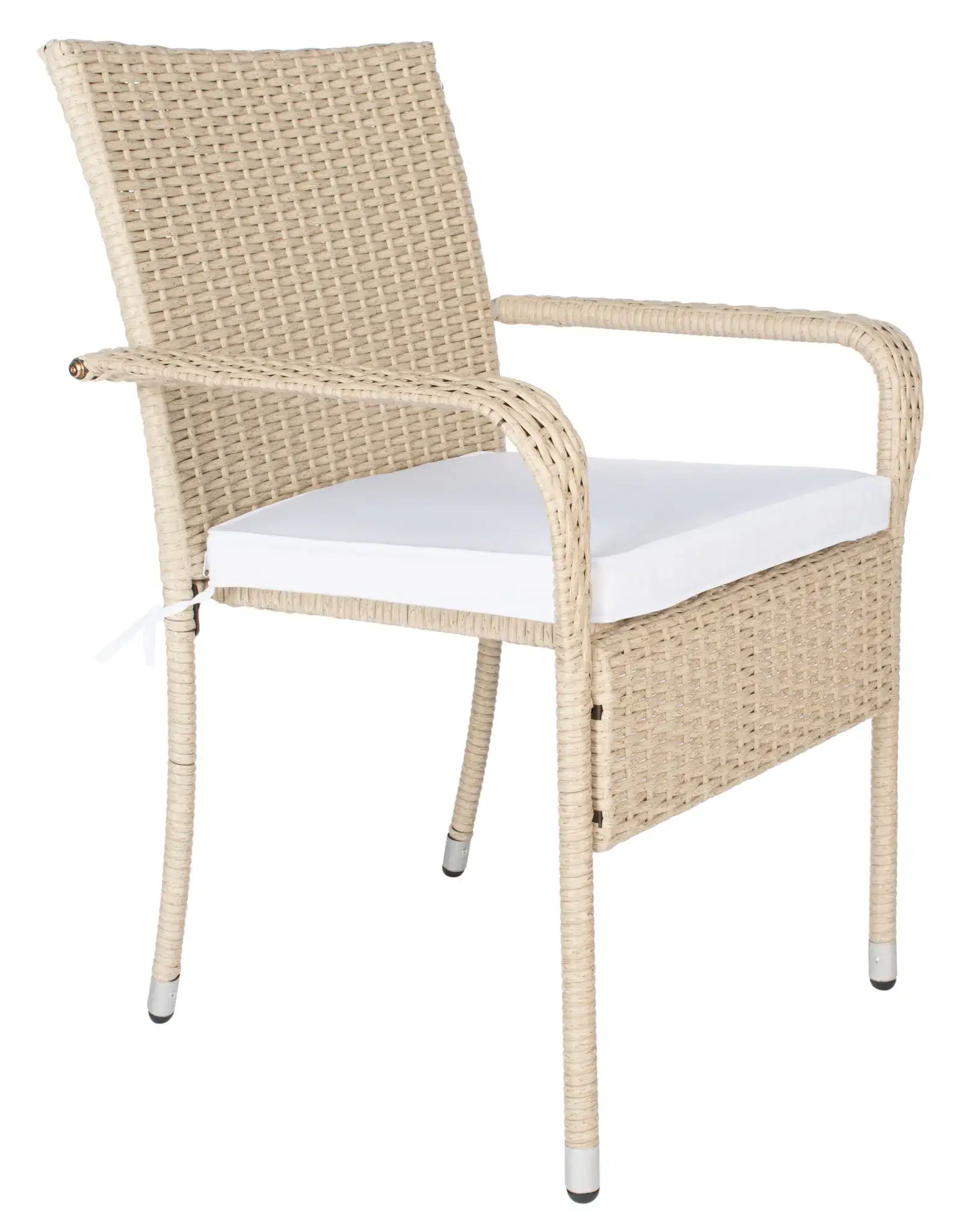 Laina Five-Piece Dining Set in Beige / White, detail view