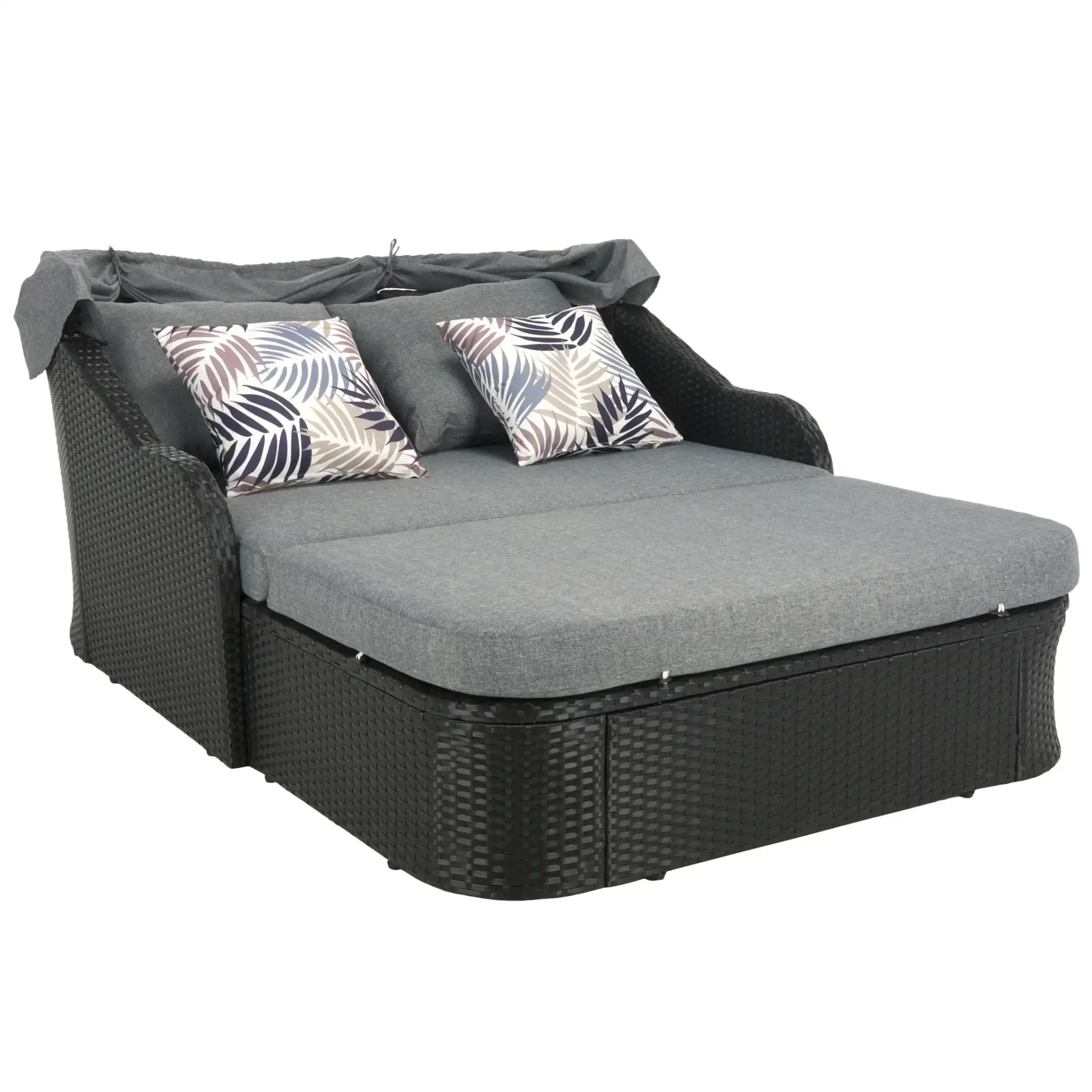 Baloo Daybed in Black / Gray, detail view