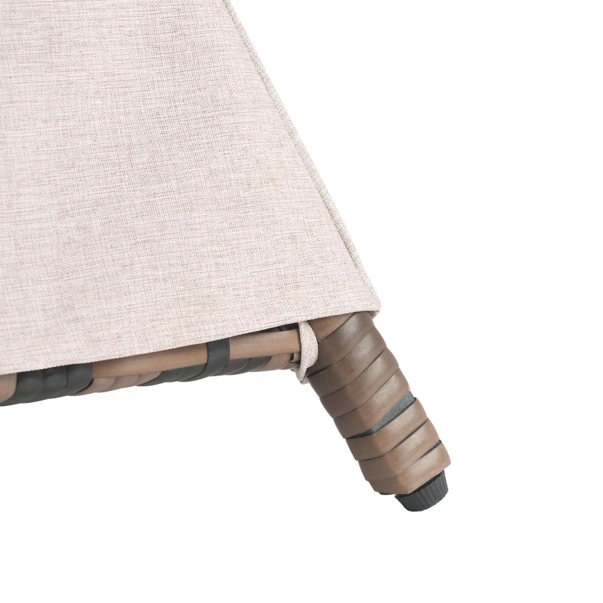 Bongo Daybed in Gray Brown / Light Gray in a styled room