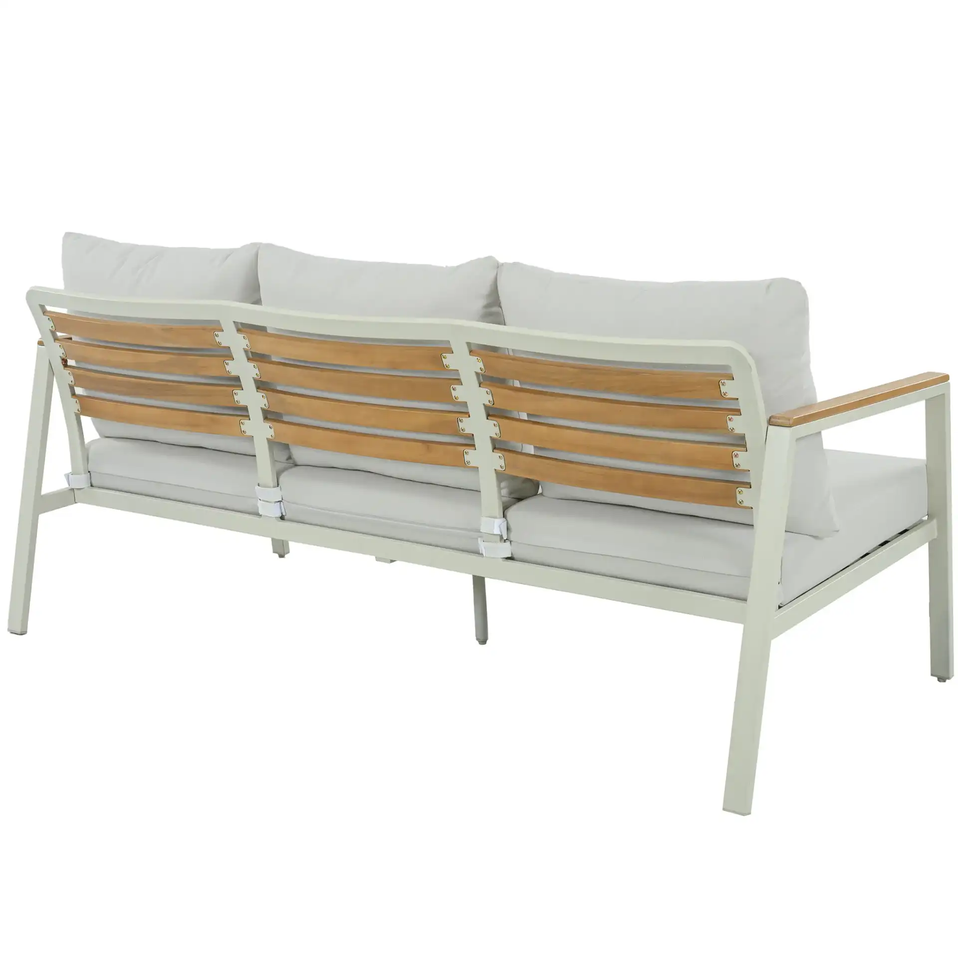 Curtis 3 Seat Sofa in Cream / Beige, detail view