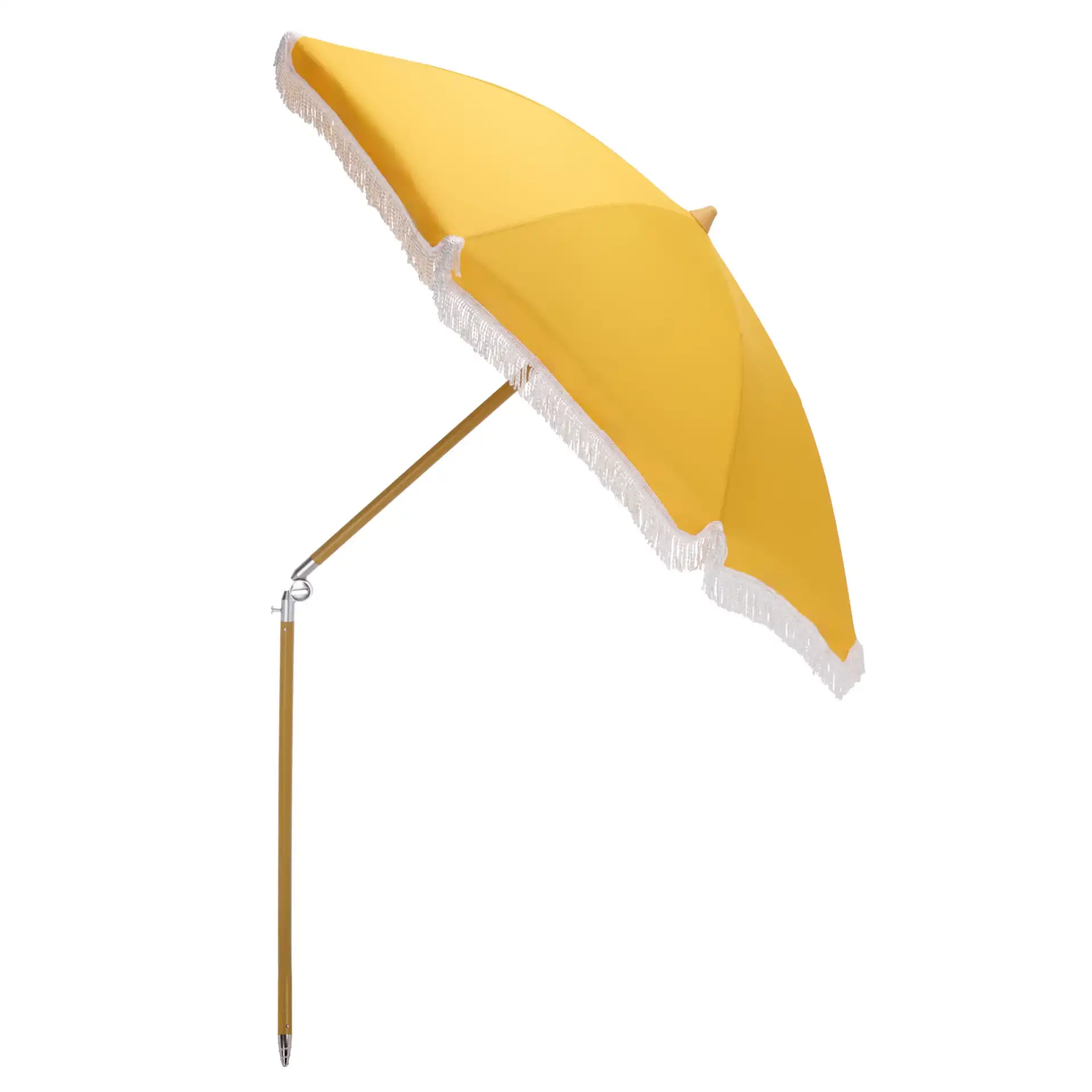 Valencia 6.5-Foot Beach Umbrella in Yellow, detail view