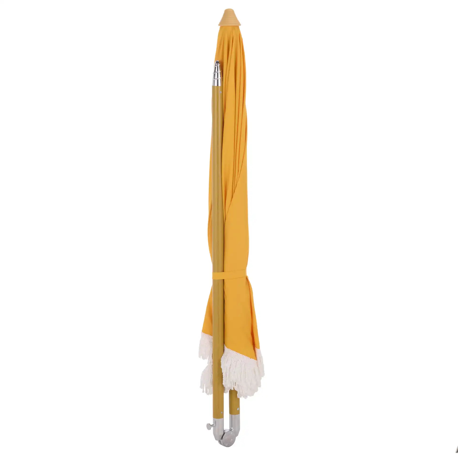 Valencia 6.5-Foot Beach Umbrella in Yellow, detail view