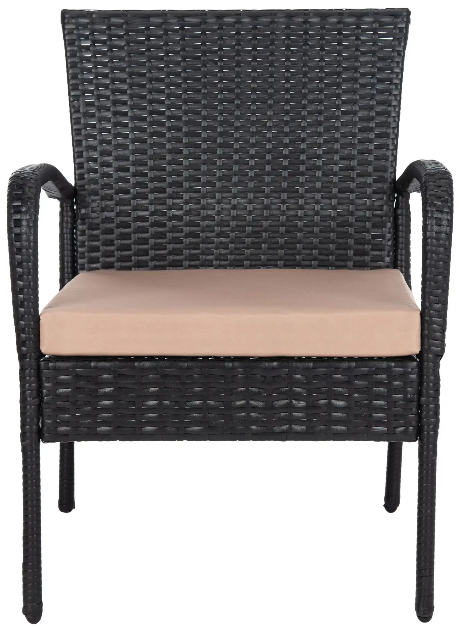 Moore Three-Piece Lounge Set in Black / Beige