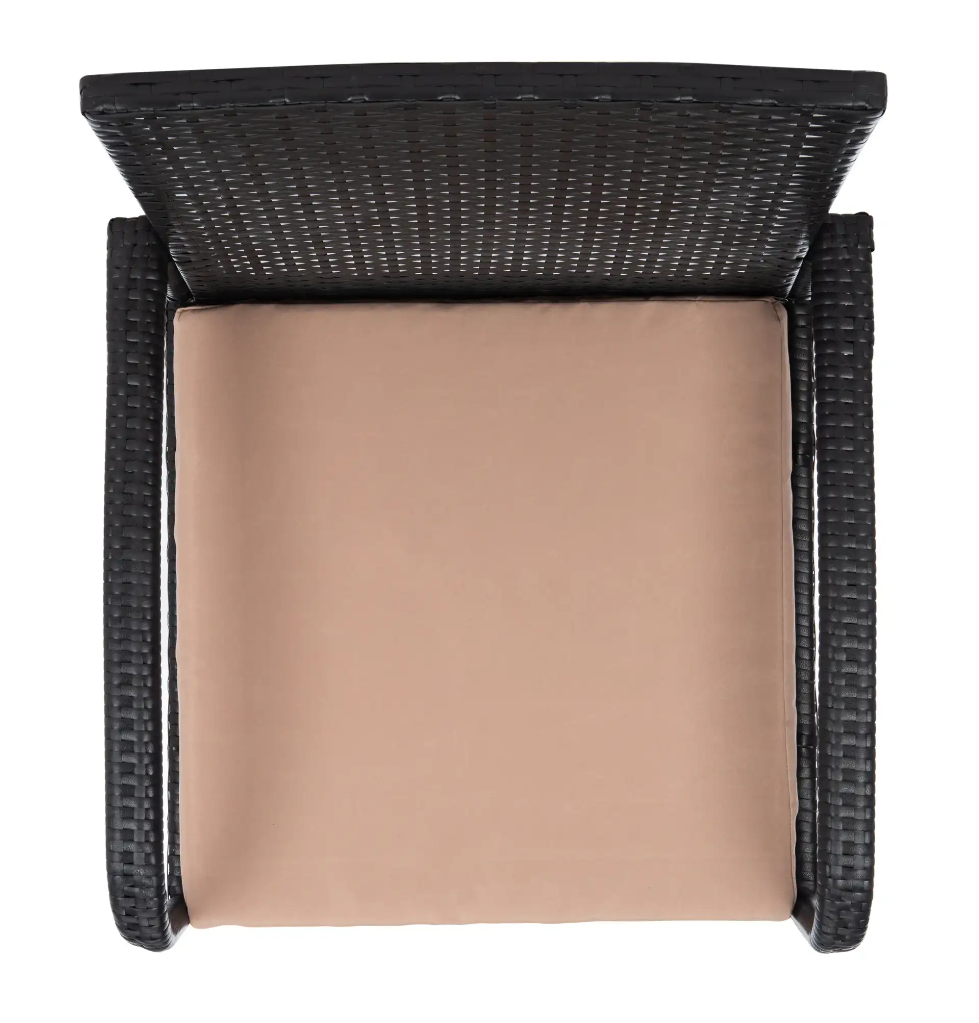 Moore Three-Piece Lounge Set in Black / Beige, detail view