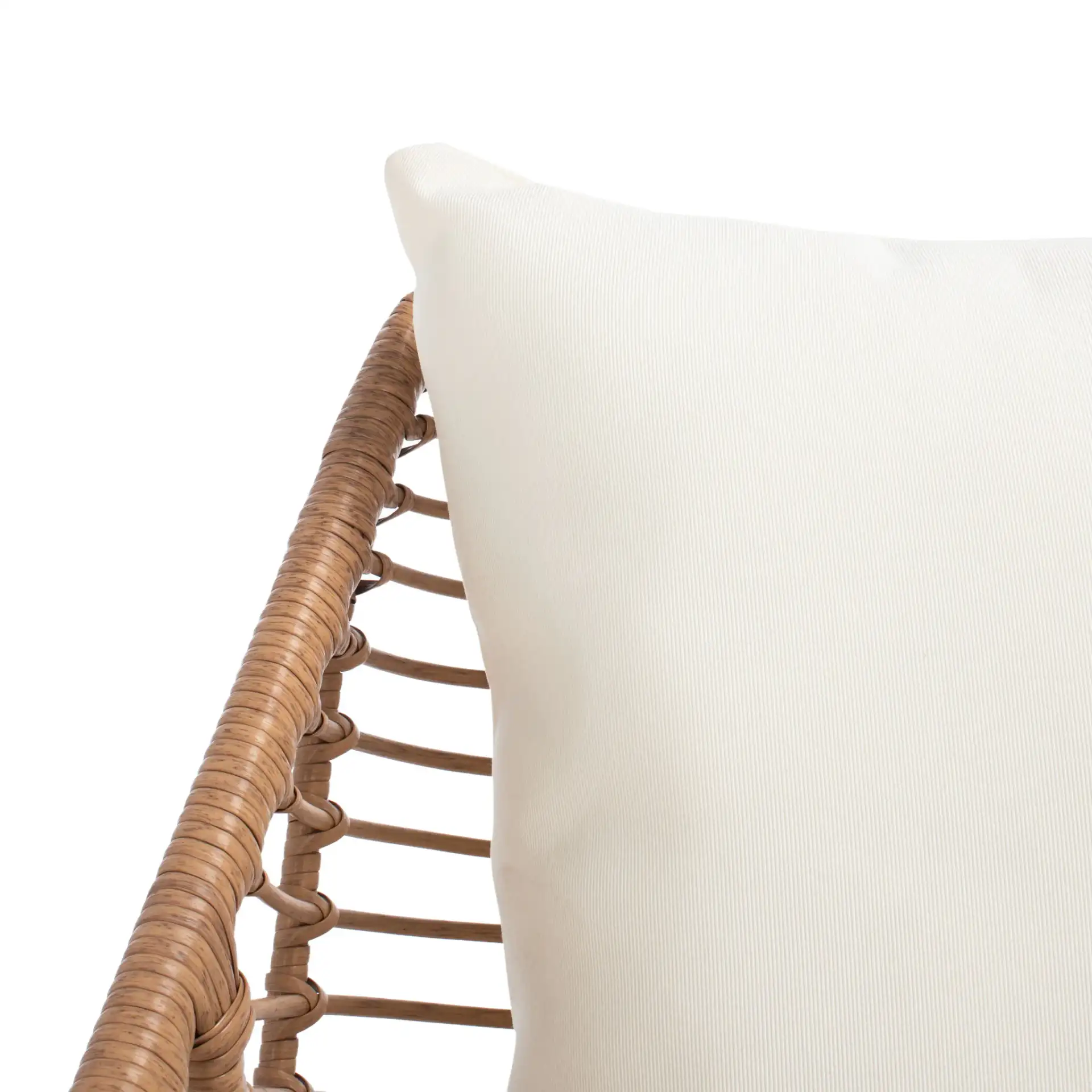 Warlen Three-Piece Lounger Set in Natural / Beige in a styled room