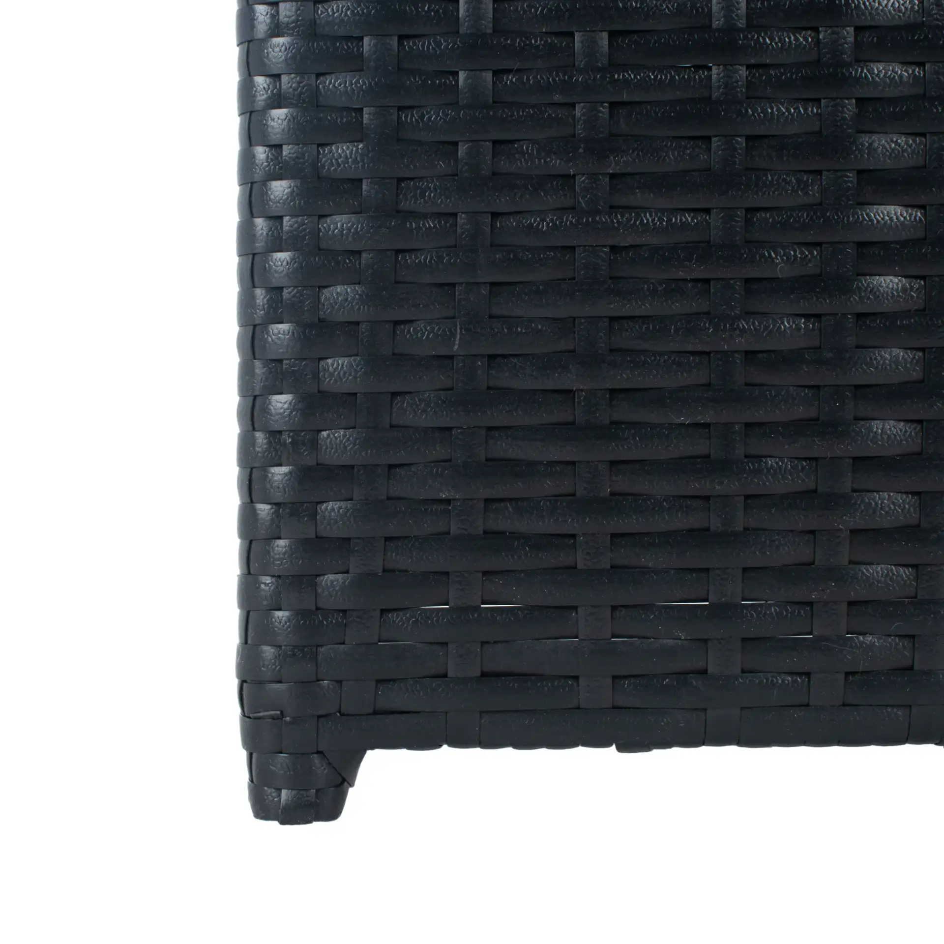 Bronson Three-Piece Sofa Set in Black / Beige in a styled room