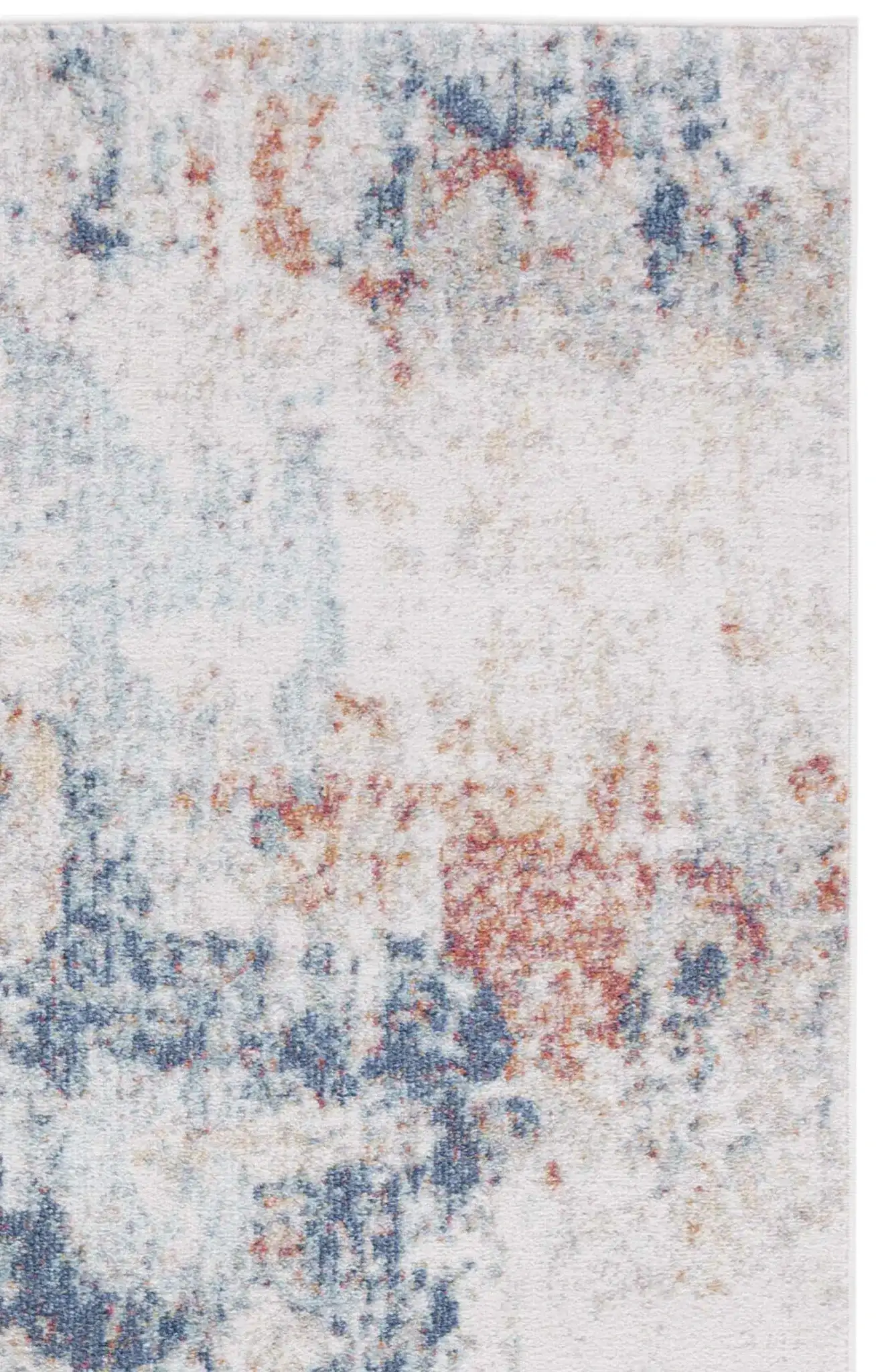 Ivory / Blue Rust