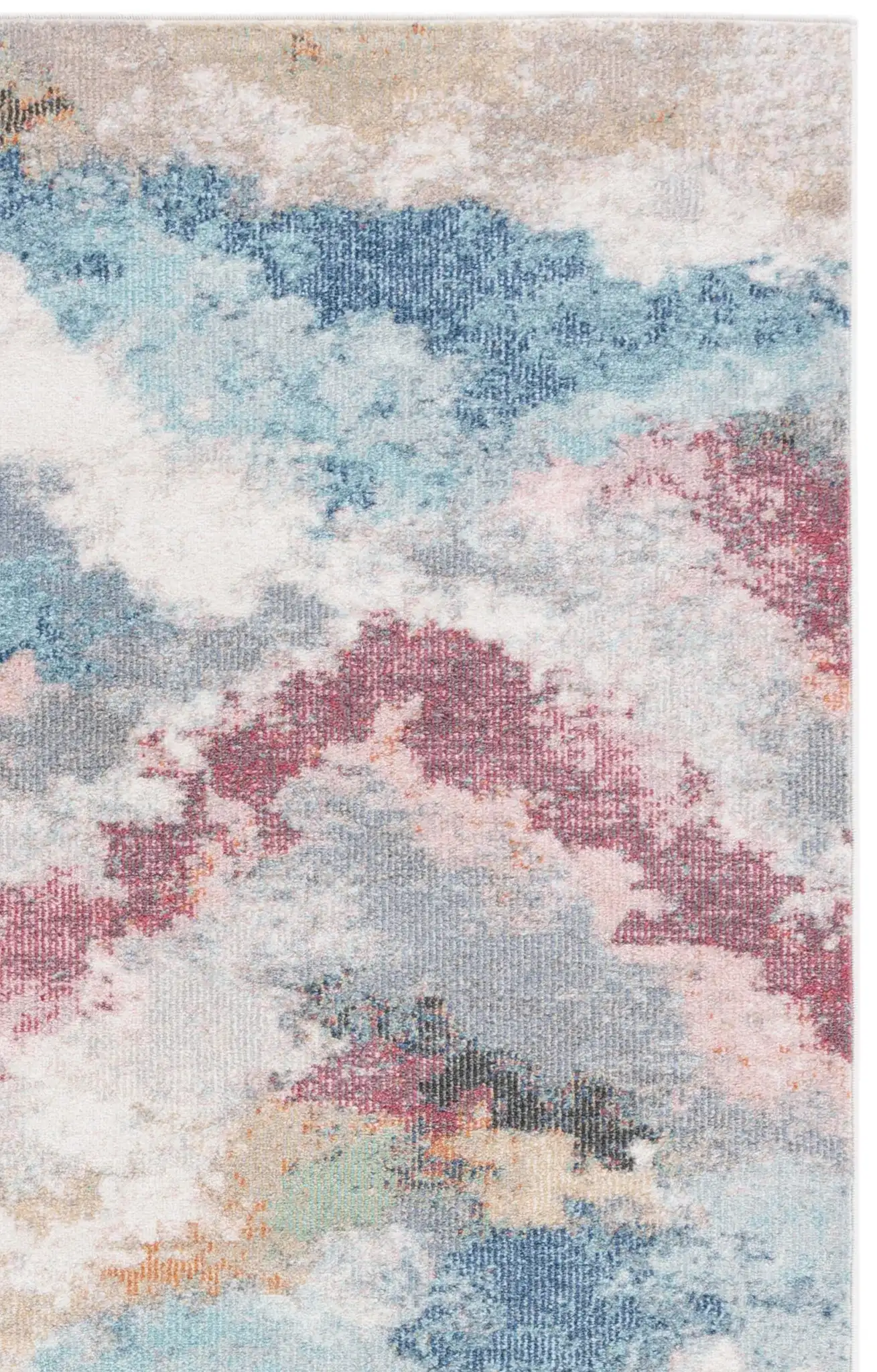 Ivory / Blue Rust