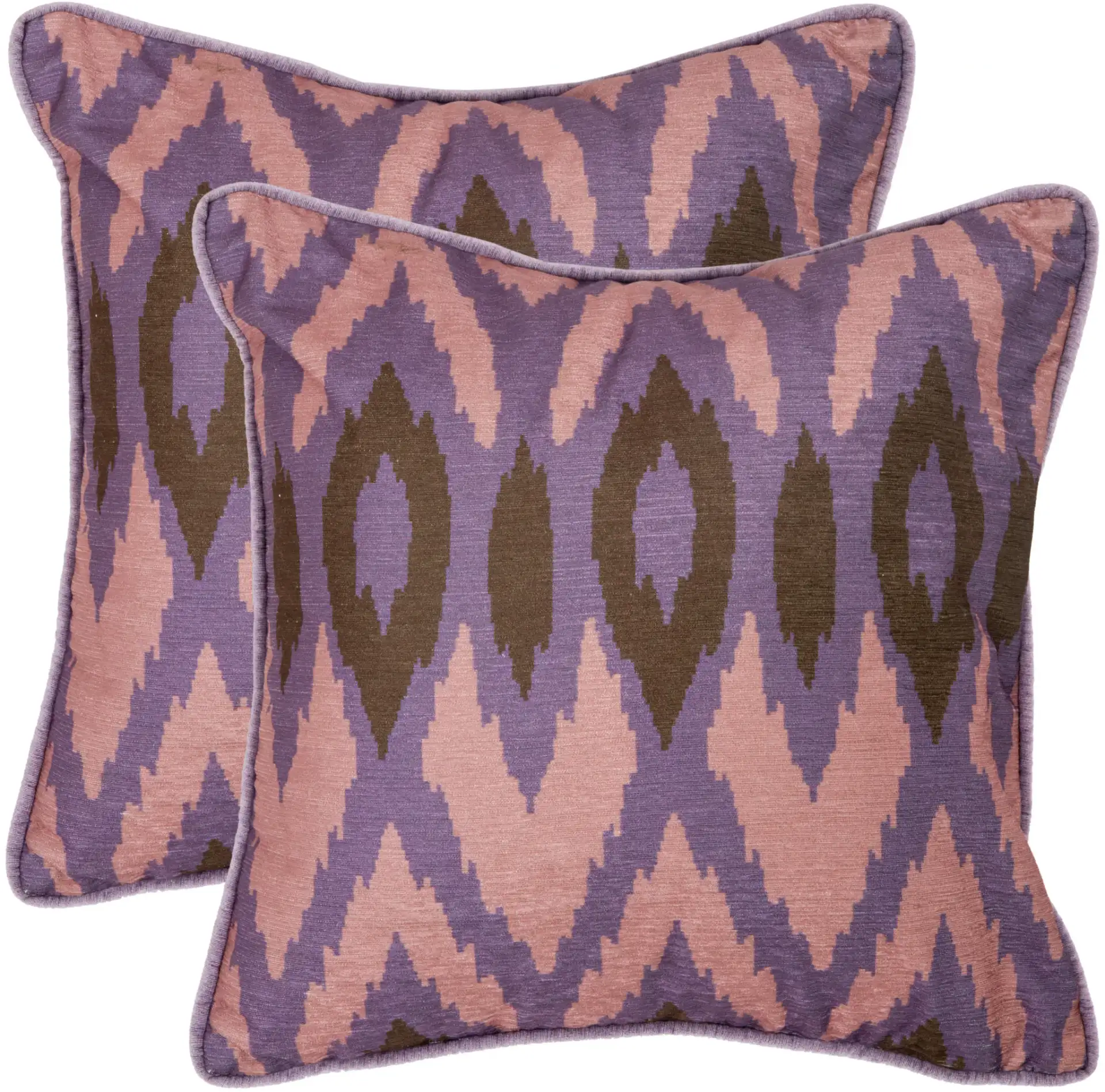 Easton Pillow (Set Of 2) in Lavander, detail view