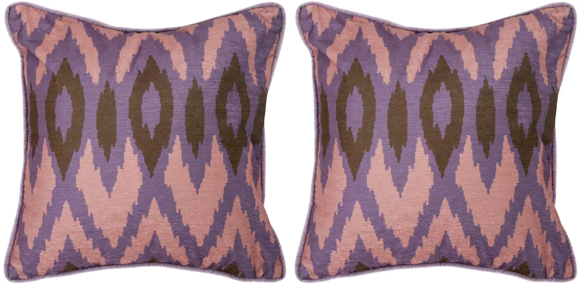 Easton Pillow (Set Of 2) in Lavander, detail view