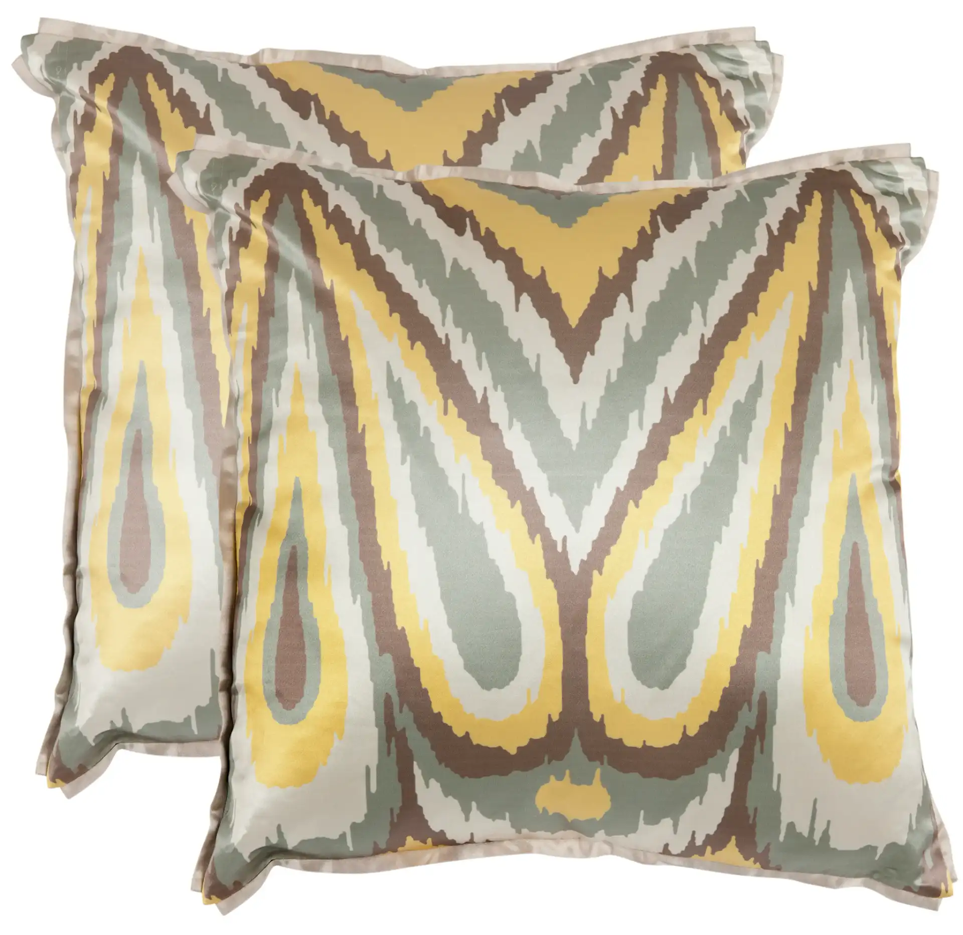 Keri Pillow (Set Of 2) in Yellow, detail view