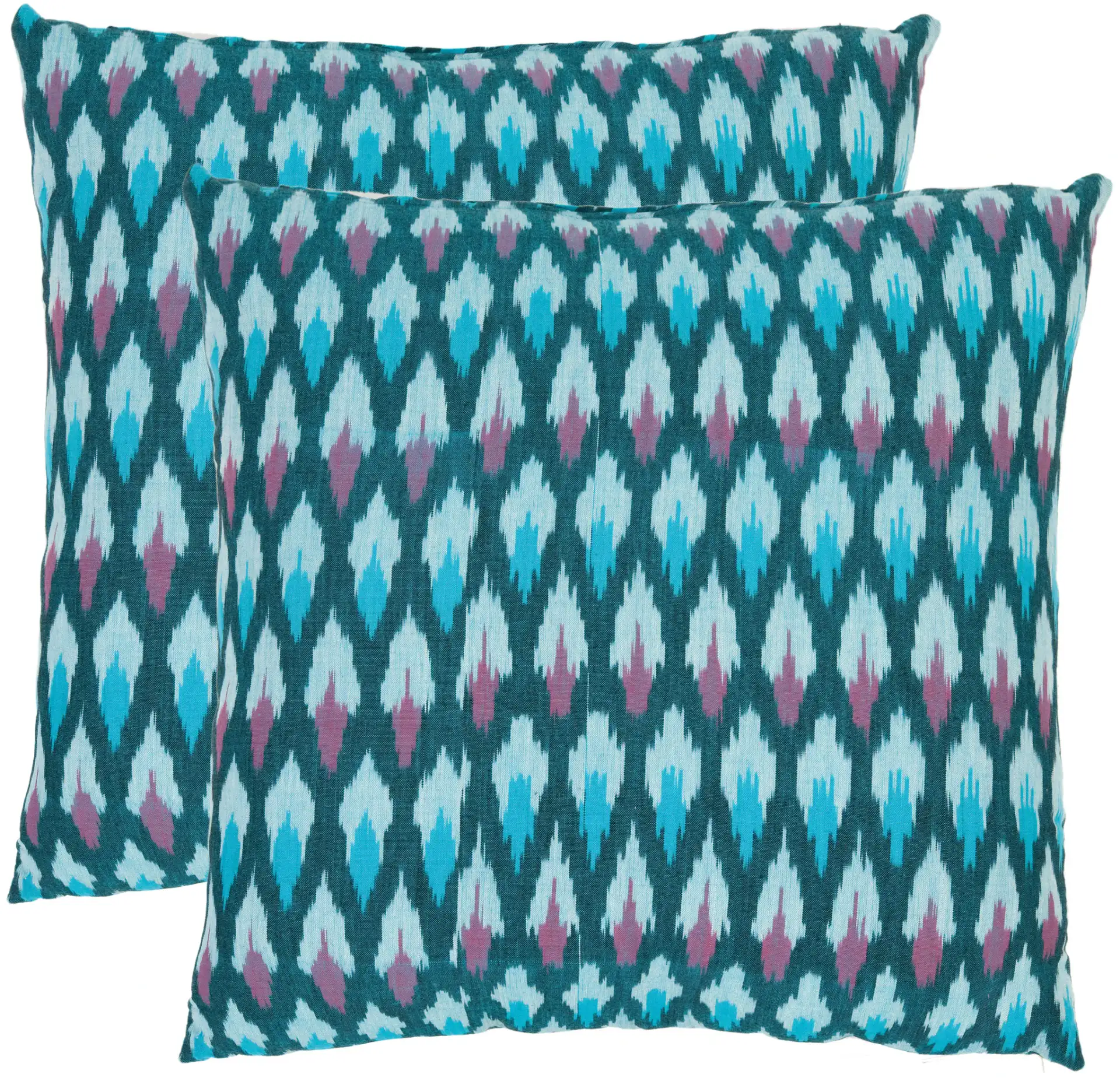 Luca Pillow (Set Of 2) in Blue, detail view