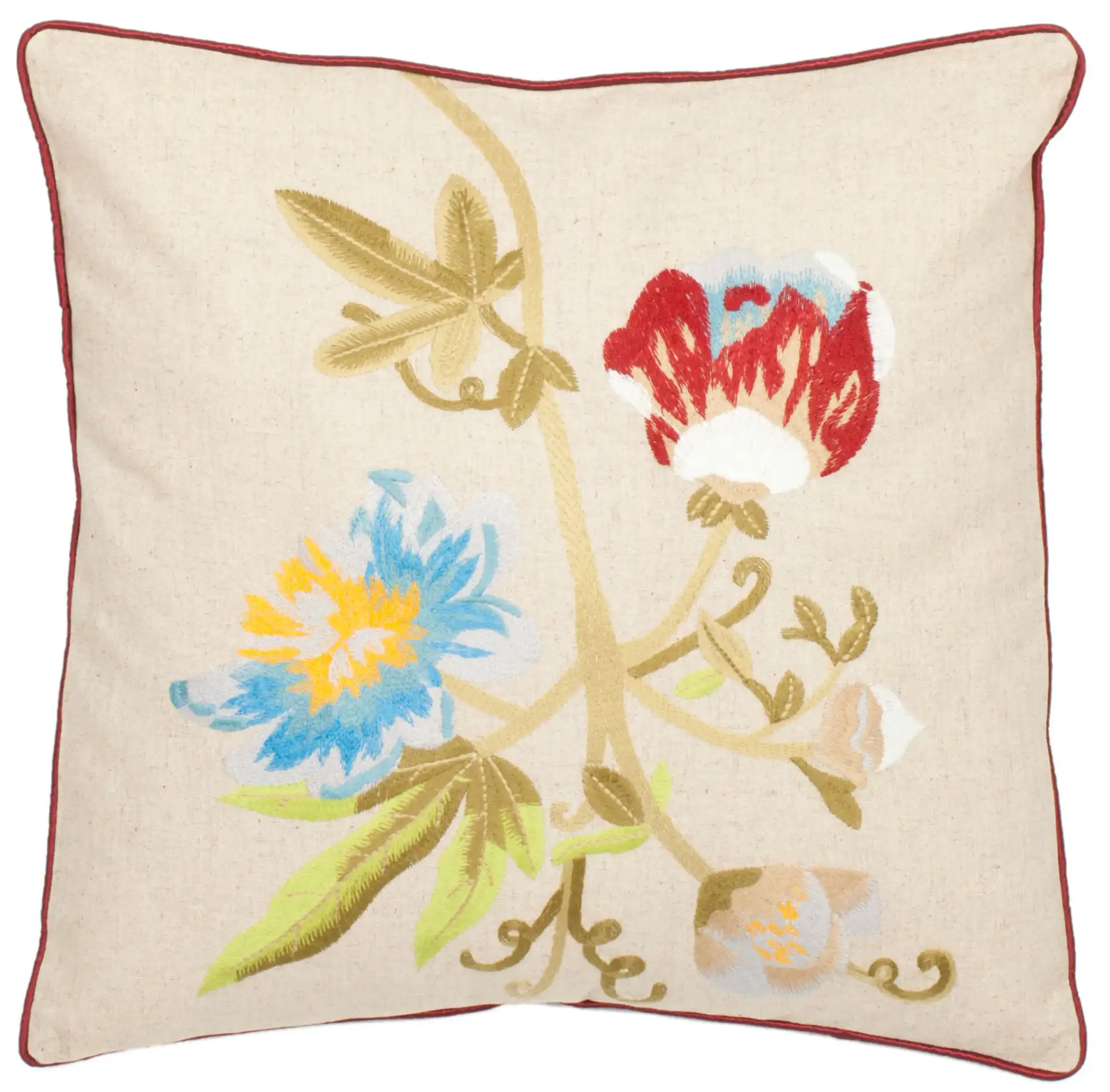 Pima Pillow (Set Of 2) in Multicolor / Cream