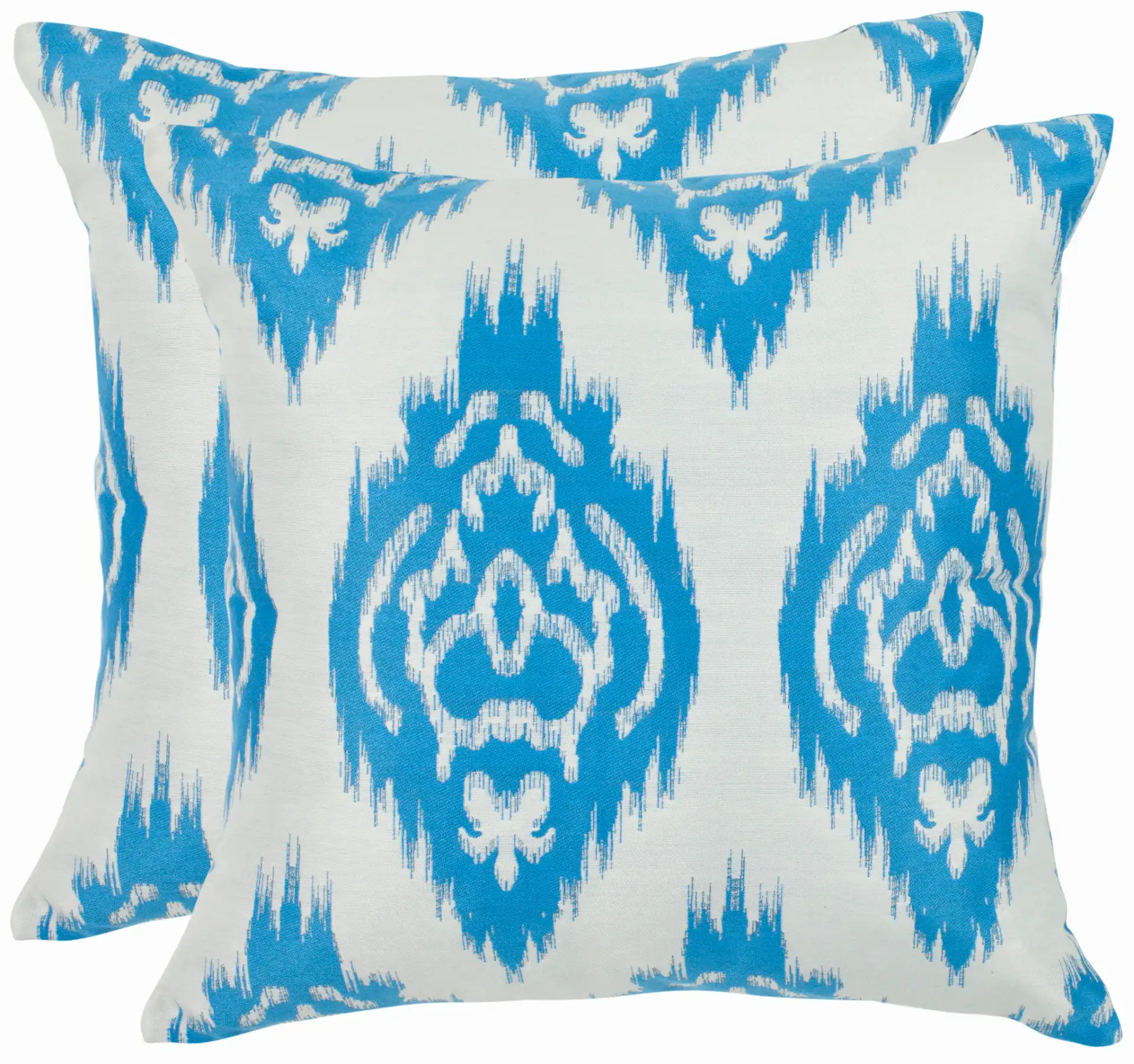 Carmen Pillow (Set of 2) in Blue, detail view