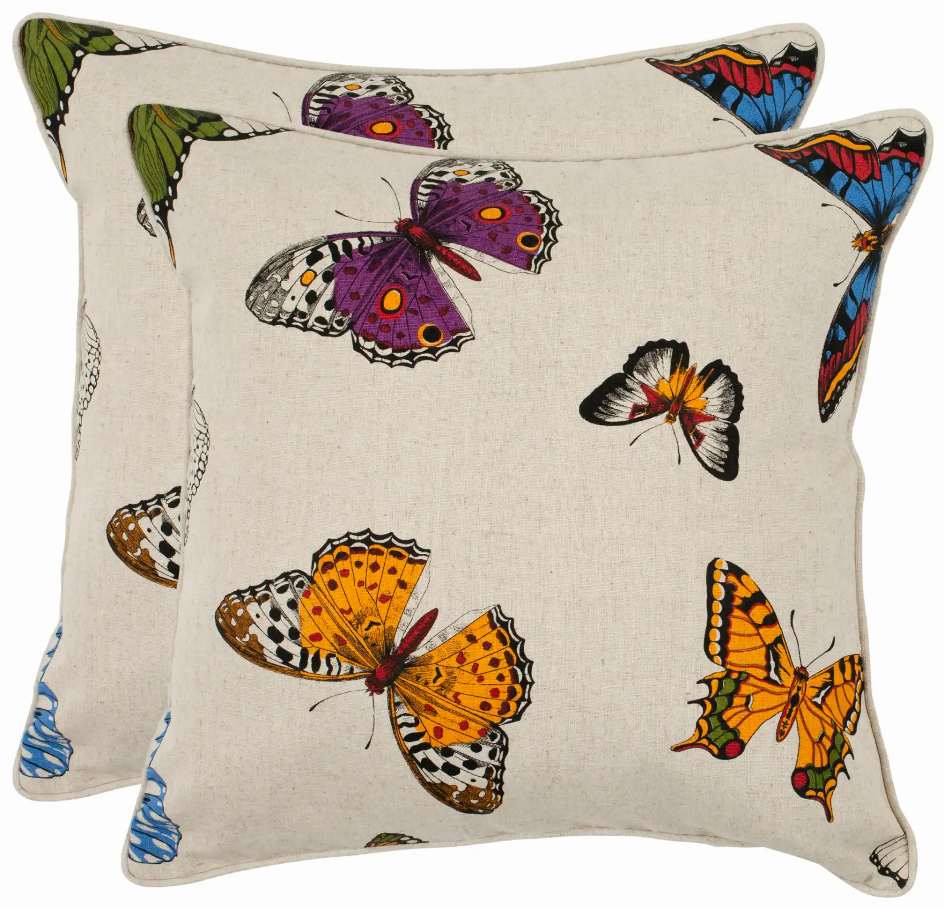 Emilie Pillow (Set of 2) in Multi, detail view
