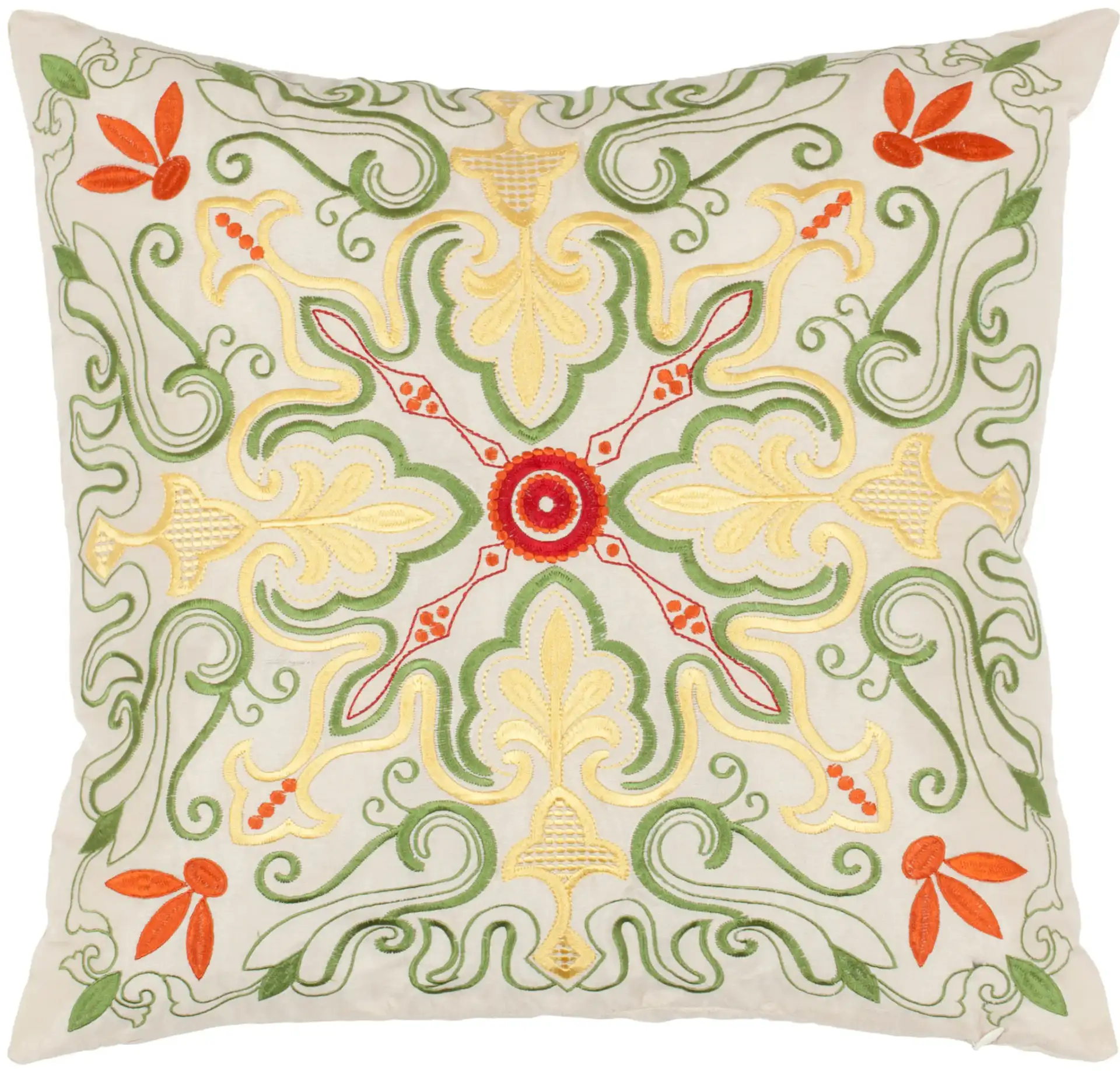 Ariel Pillow (Set Of 2) in White / Multi