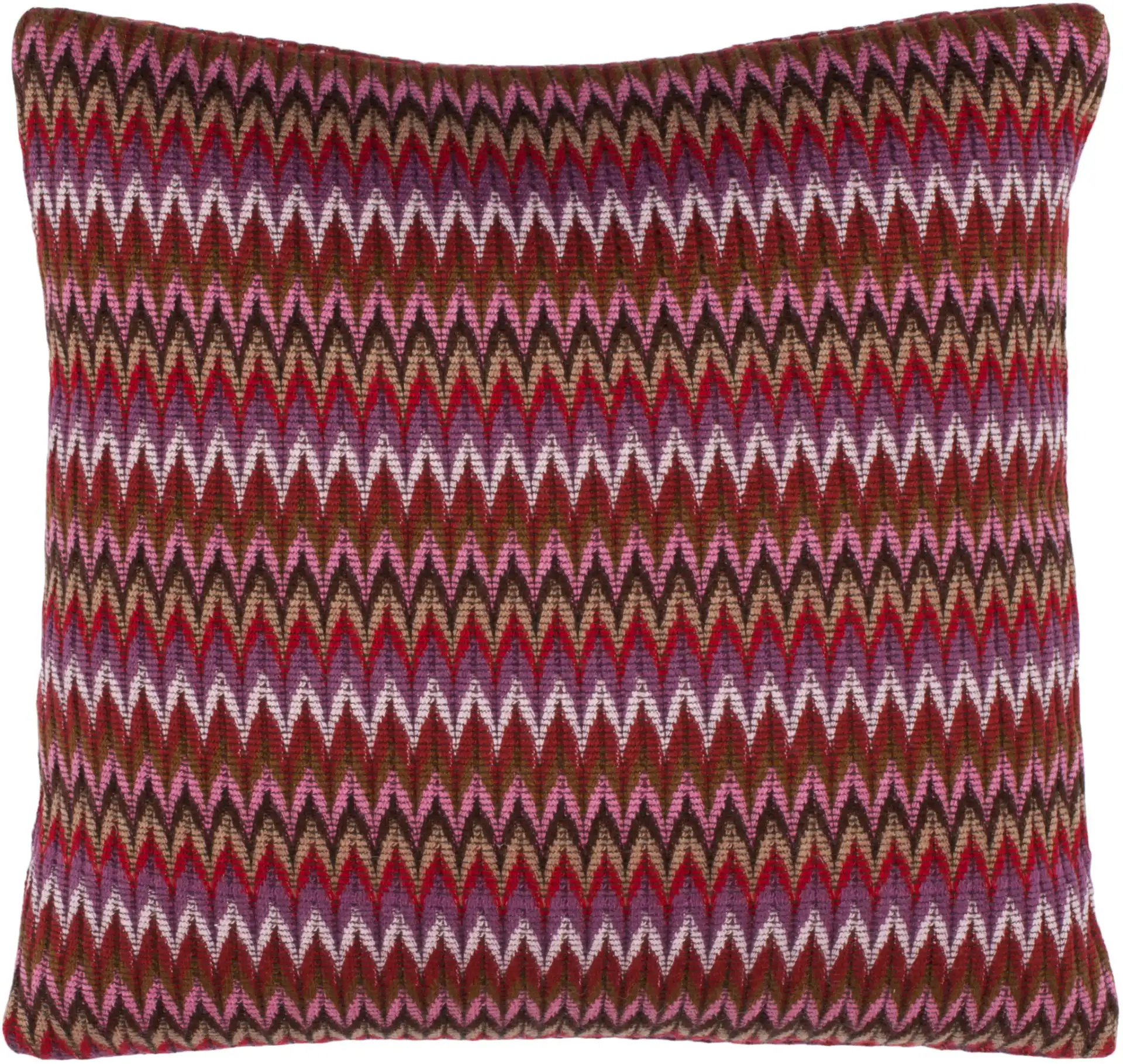 Ava Pillow (Set Of 2) in Raspberry