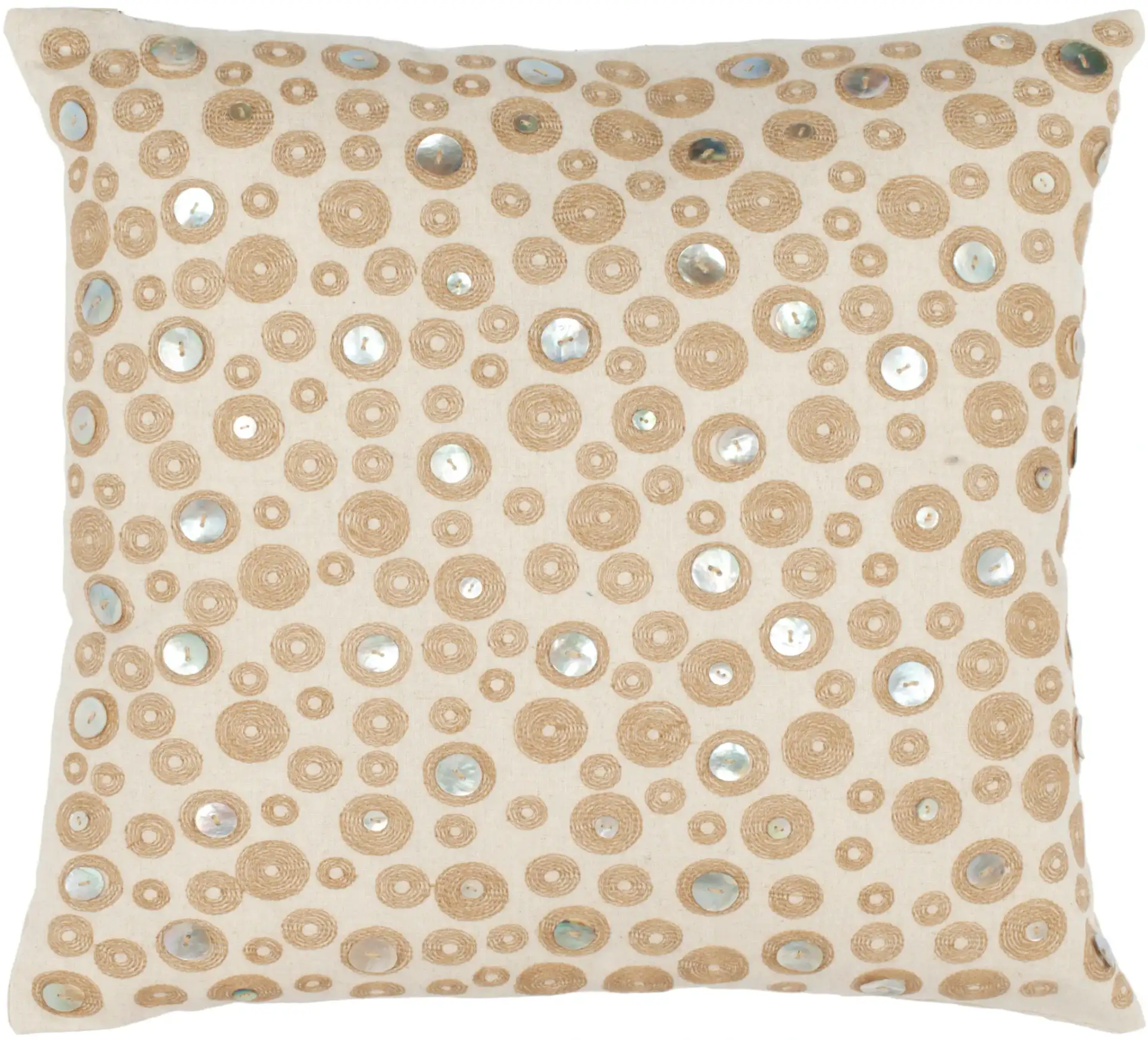 Starlette Pillow (Set of 2) in Cream