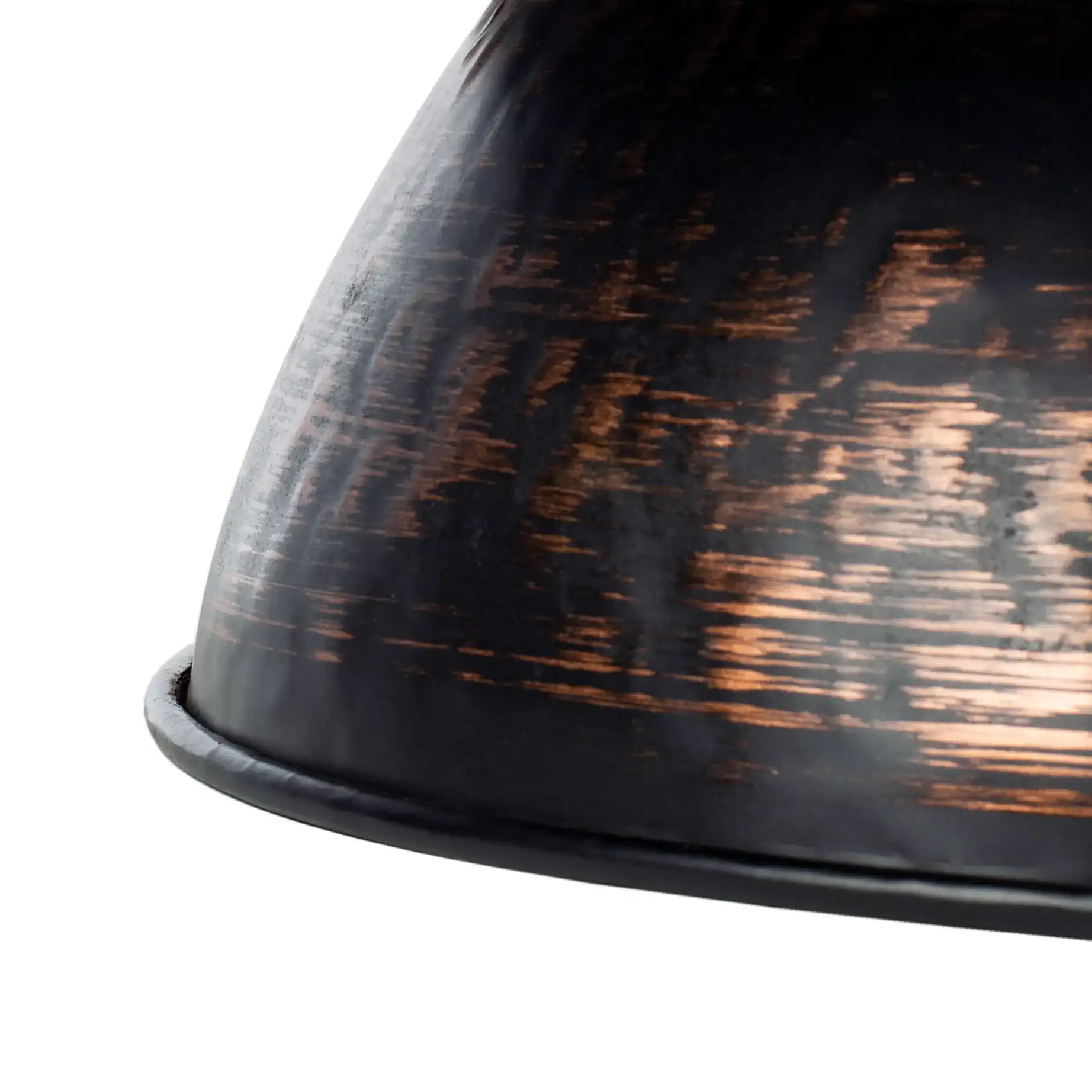 Grenada Fire Pit in Black in a styled room