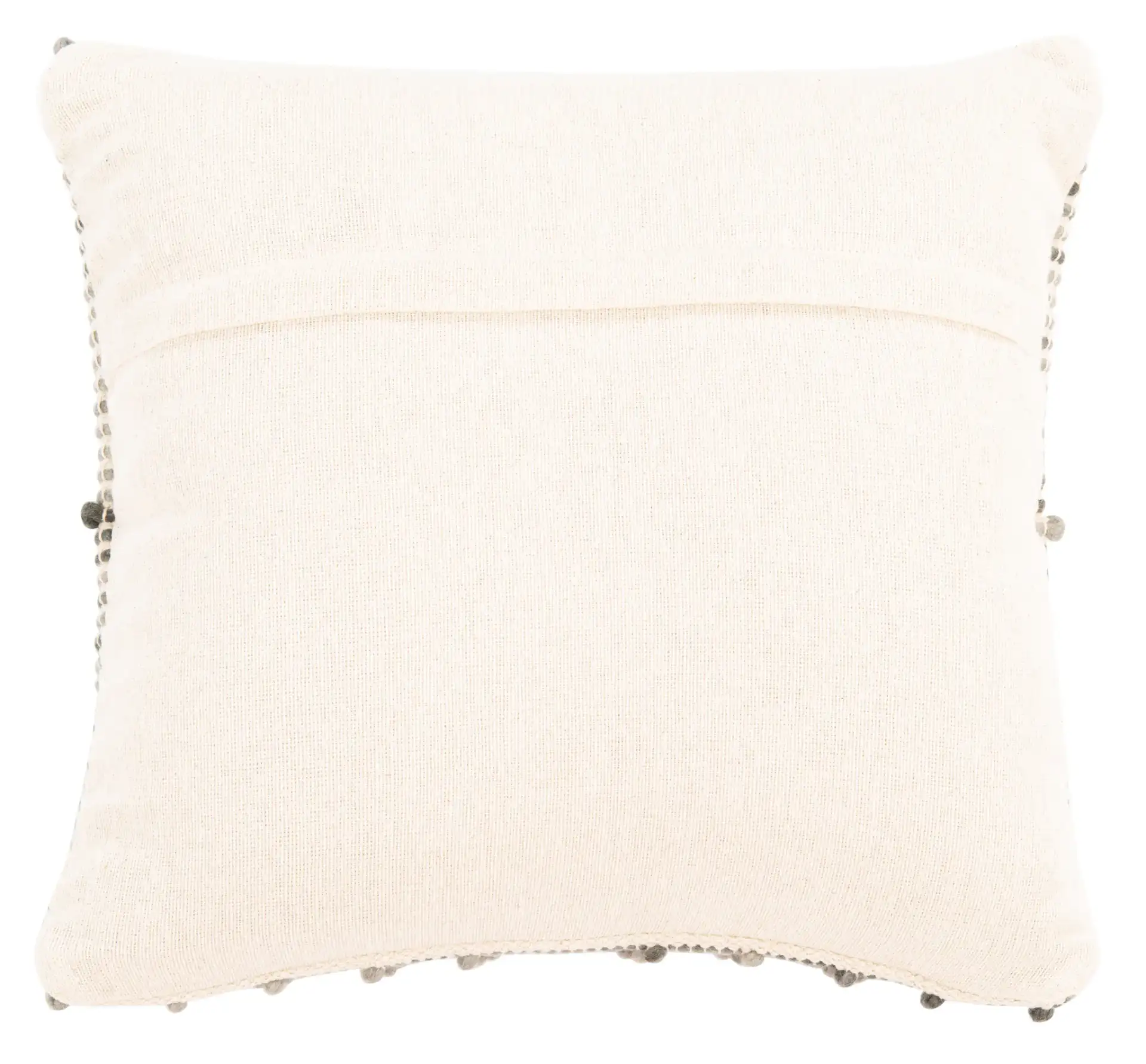 Adalia Pillow in Gray, detail view