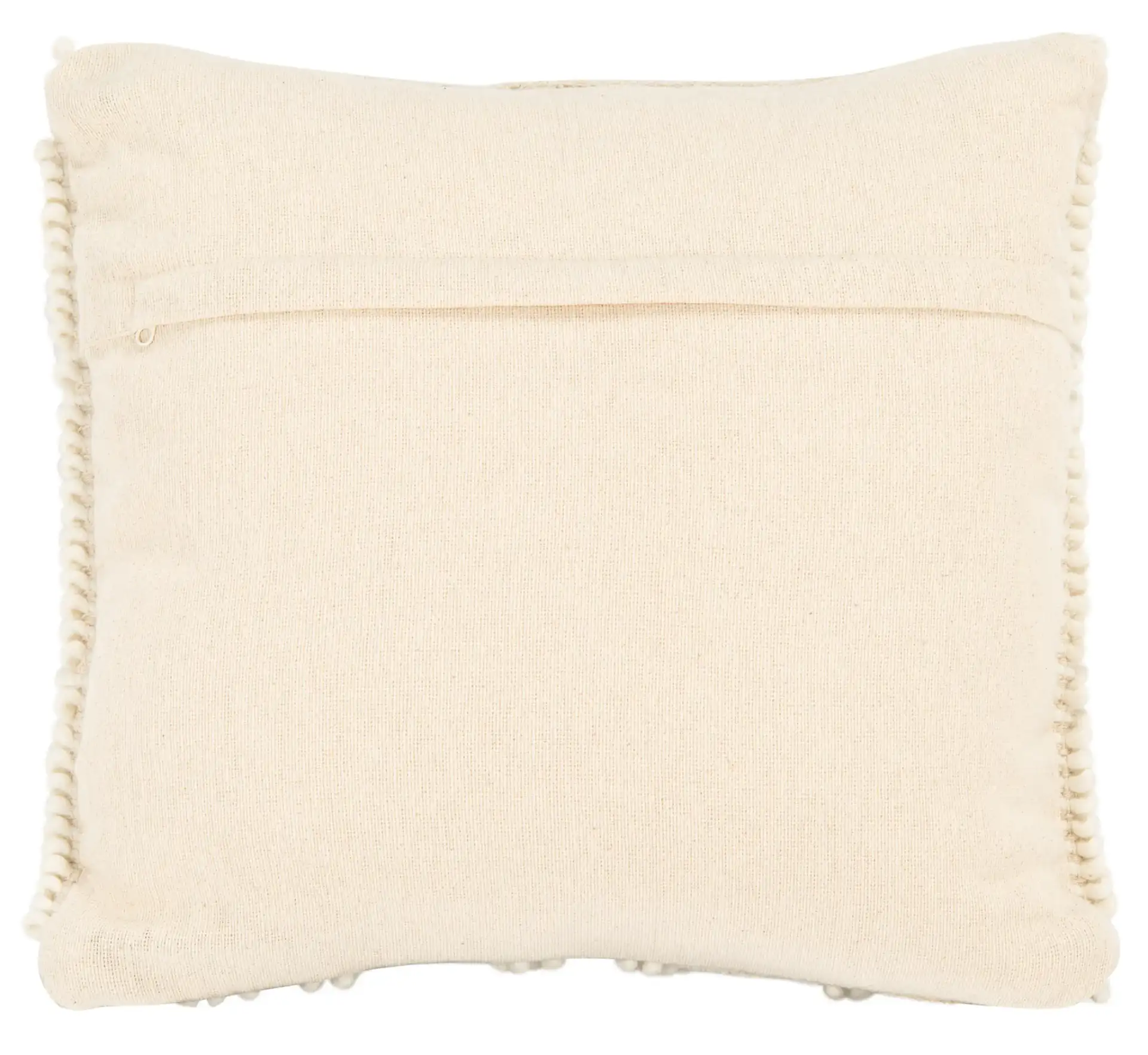 Baird Pillow in Ivory, detail view