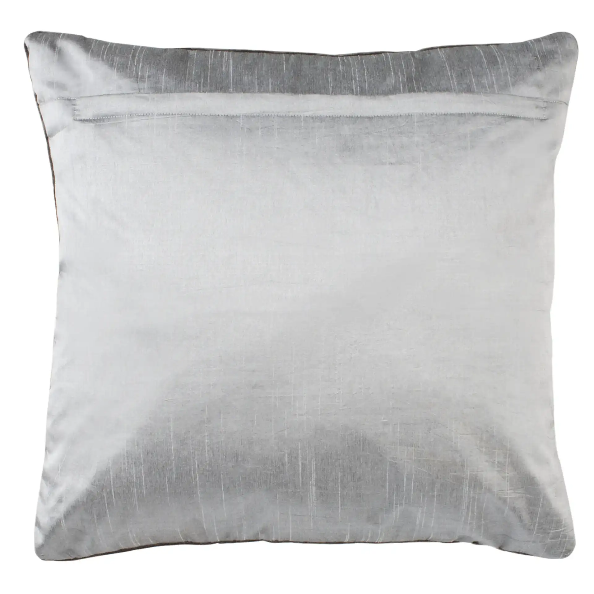 Reston Pillow in Green / Gray, detail view