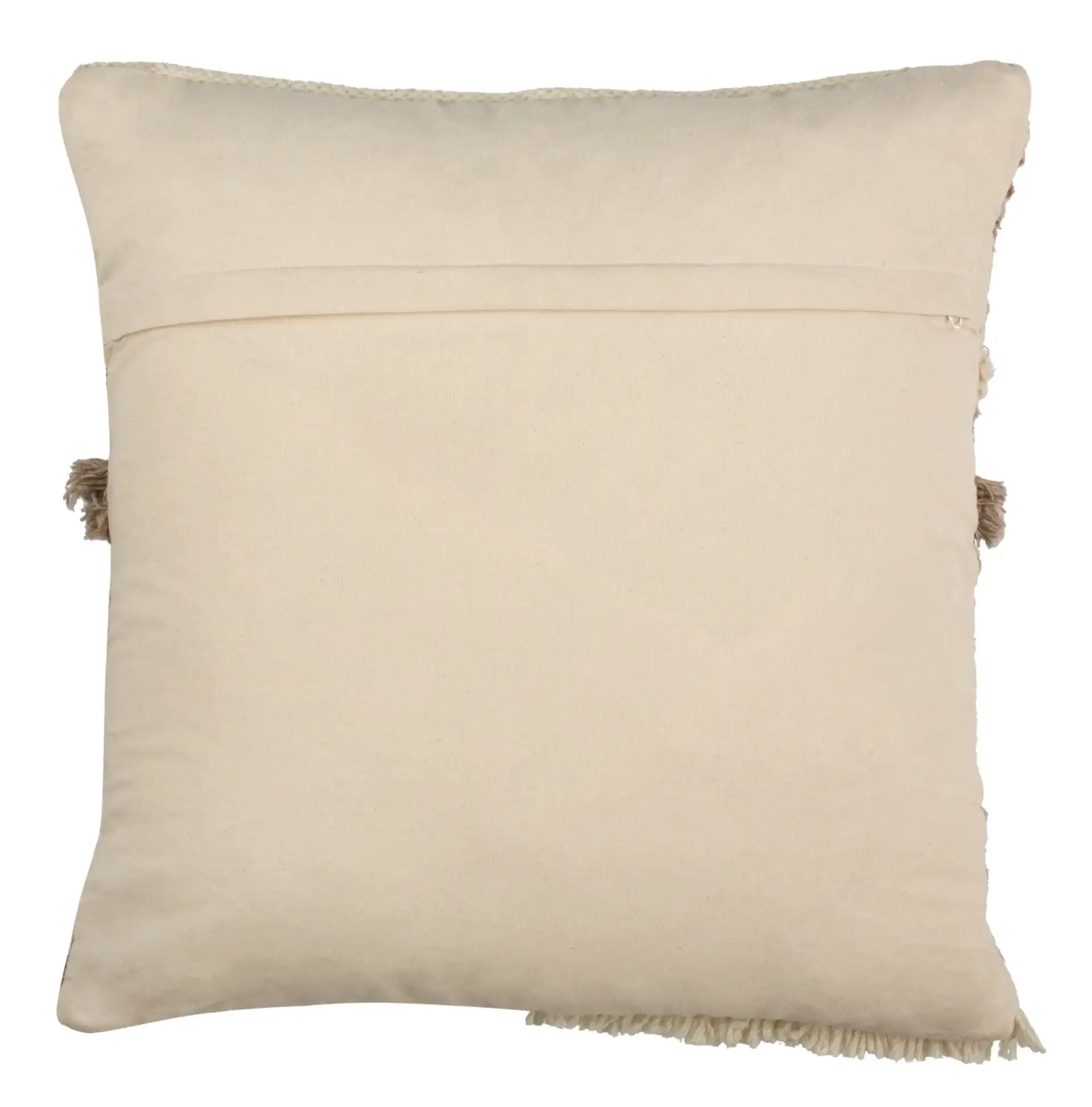 Demna Pillow in Beige / Gray, detail view