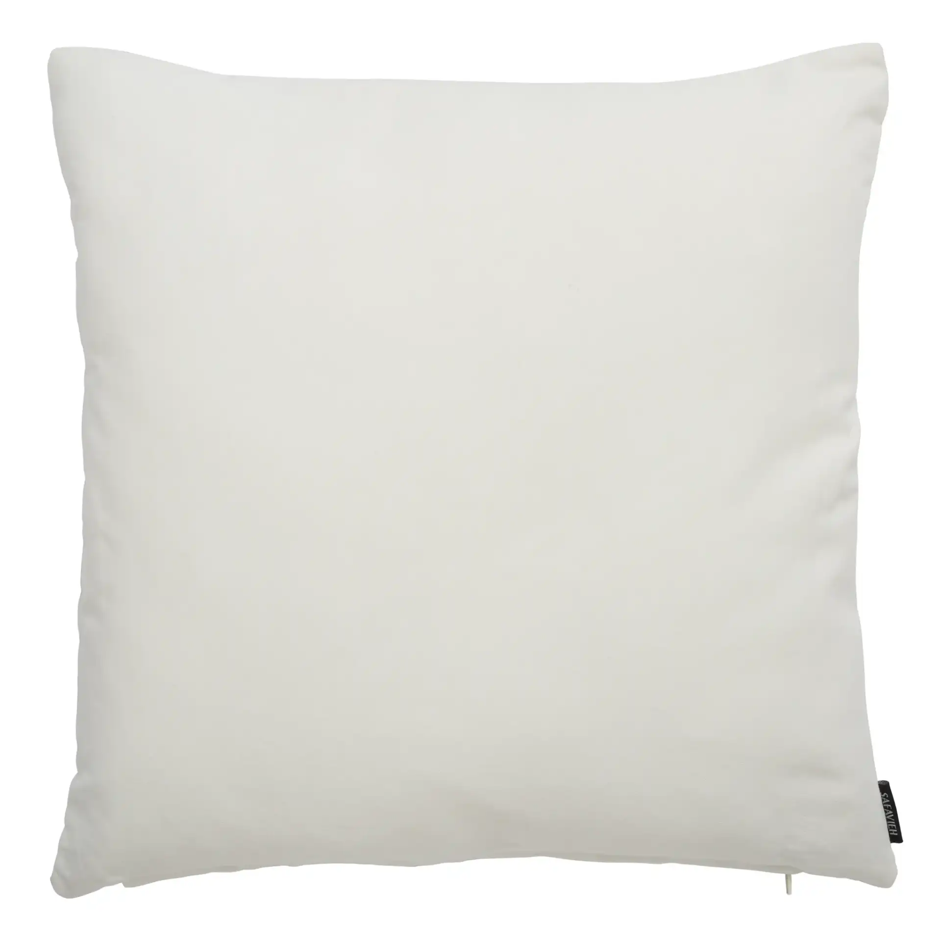 Lancia Pillow in Beige / Taupe / Turquoise, detail view
