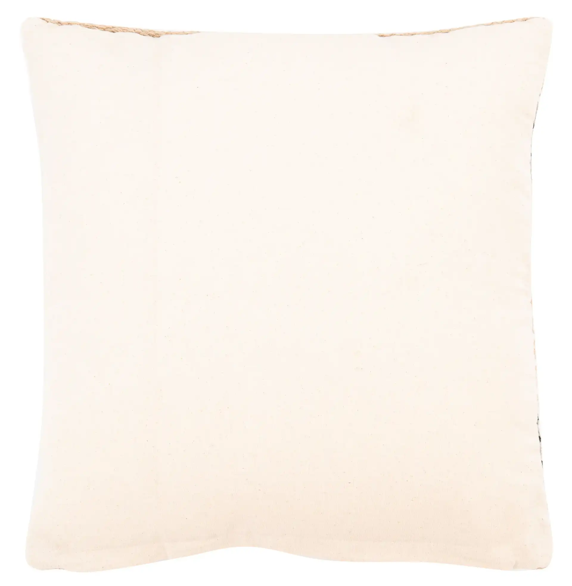 Jendi Pillow in Brown / Gray, detail view