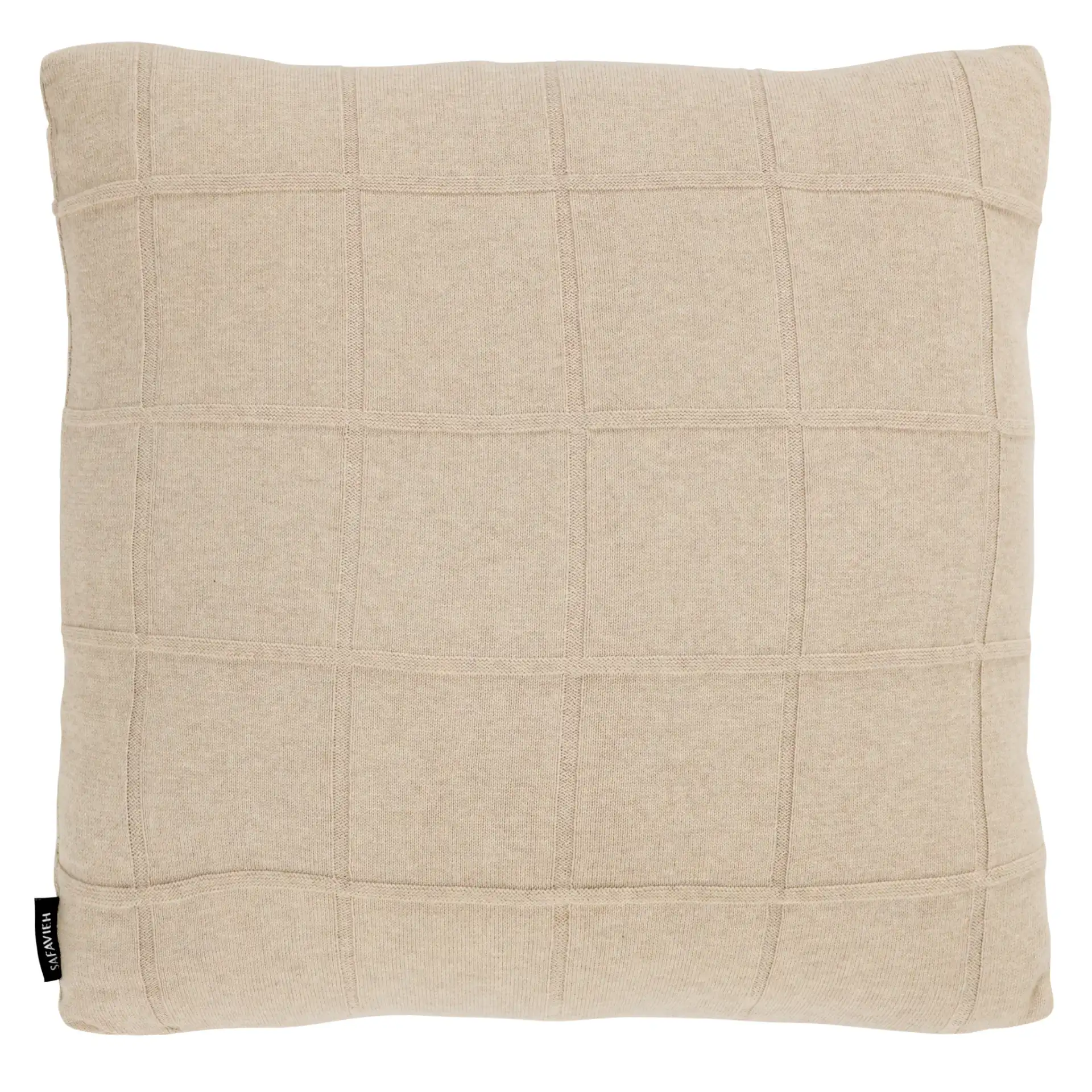Mari Pillow in Light Beige, detail view
