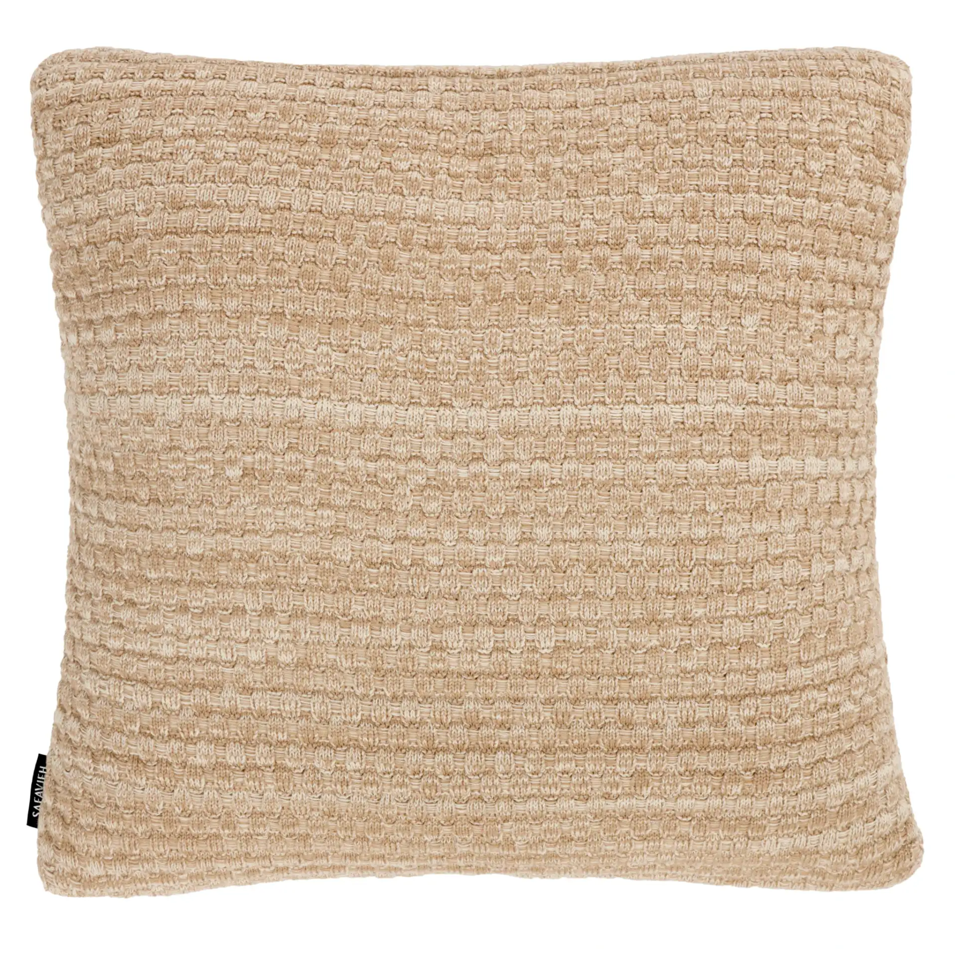 Rava Pillow in Natural / Beige, detail view
