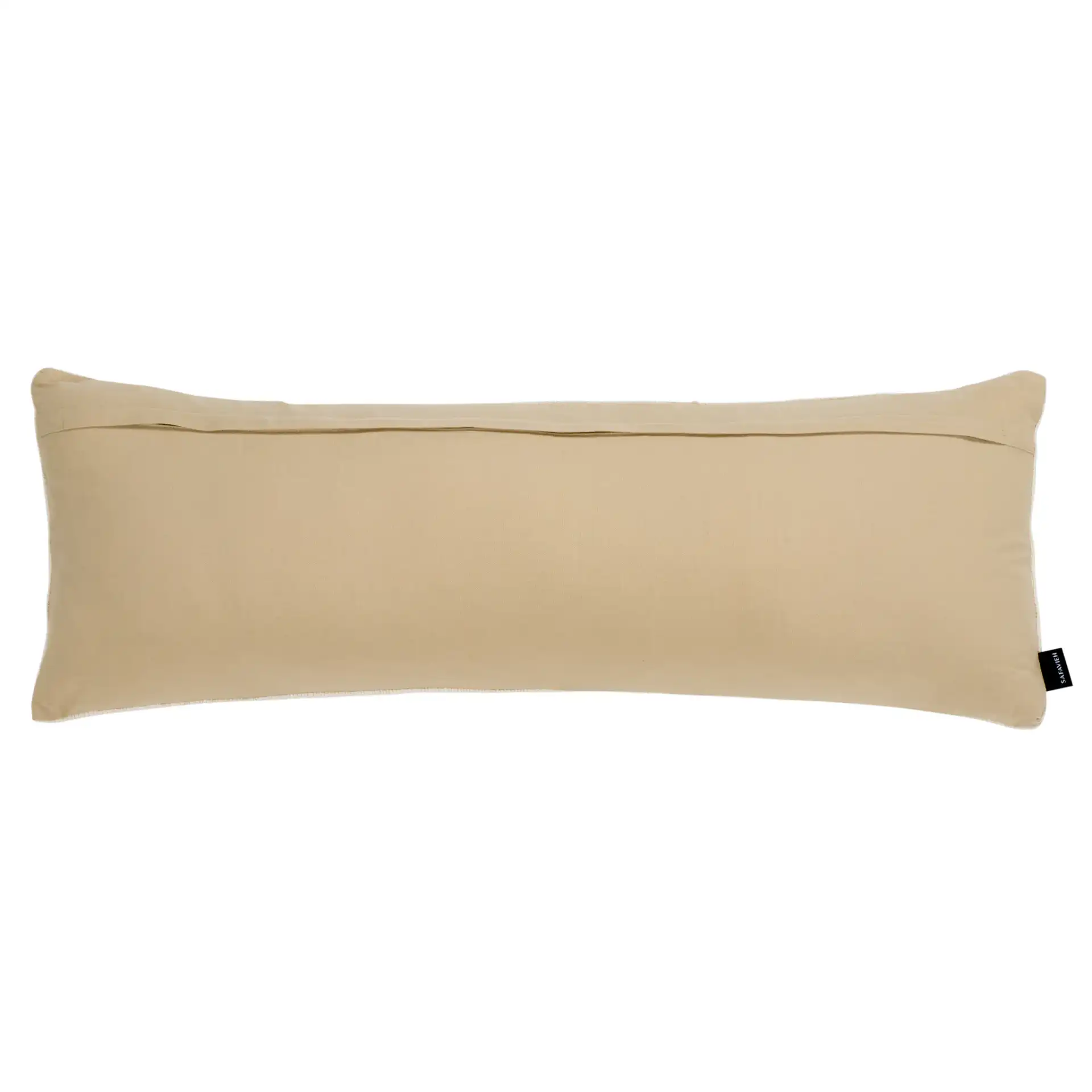 Ameya Pillow in Ivory / Natural, detail view