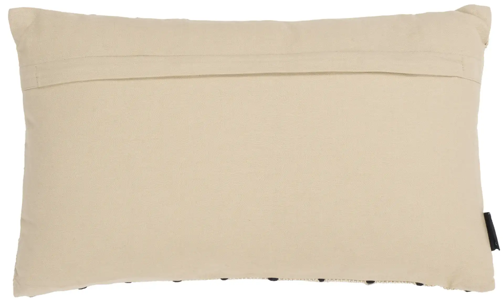 Joi Pillow in Natural / Black, detail view
