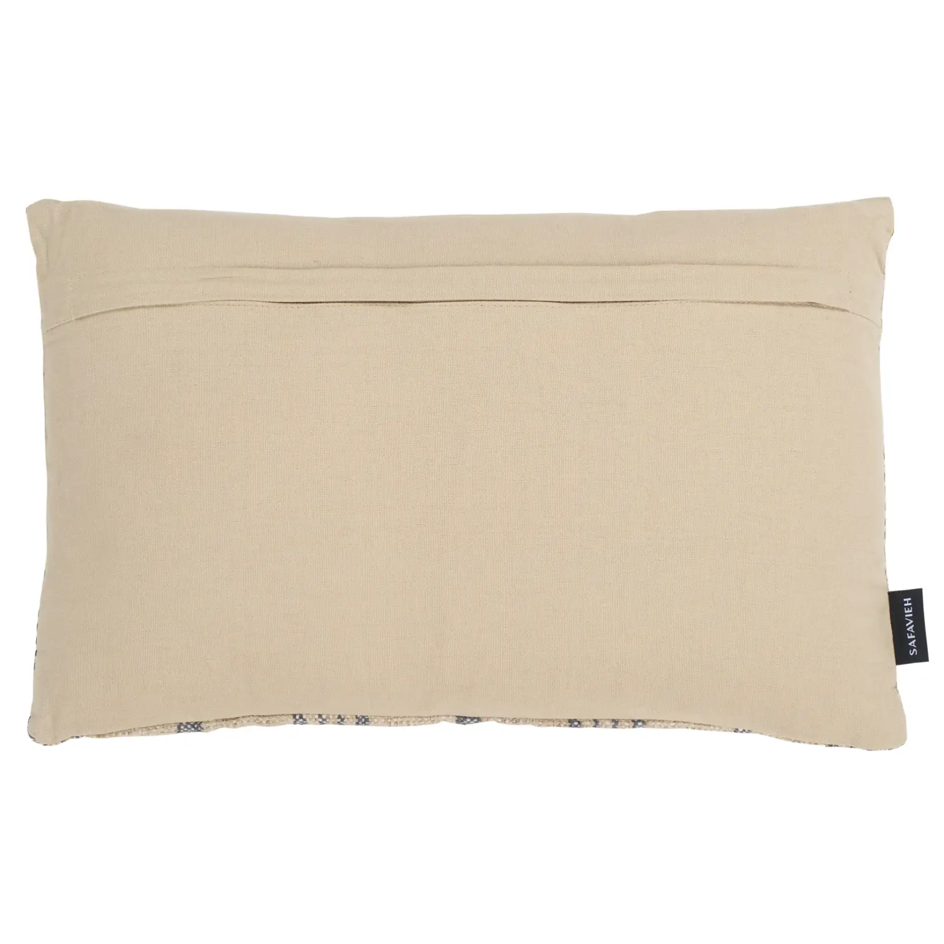 Junie Pillow in Natural / Gray, detail view