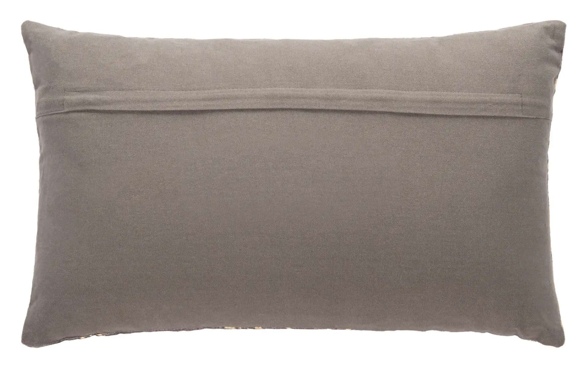 Pari Pillow in Brown / Gold Foil, detail view