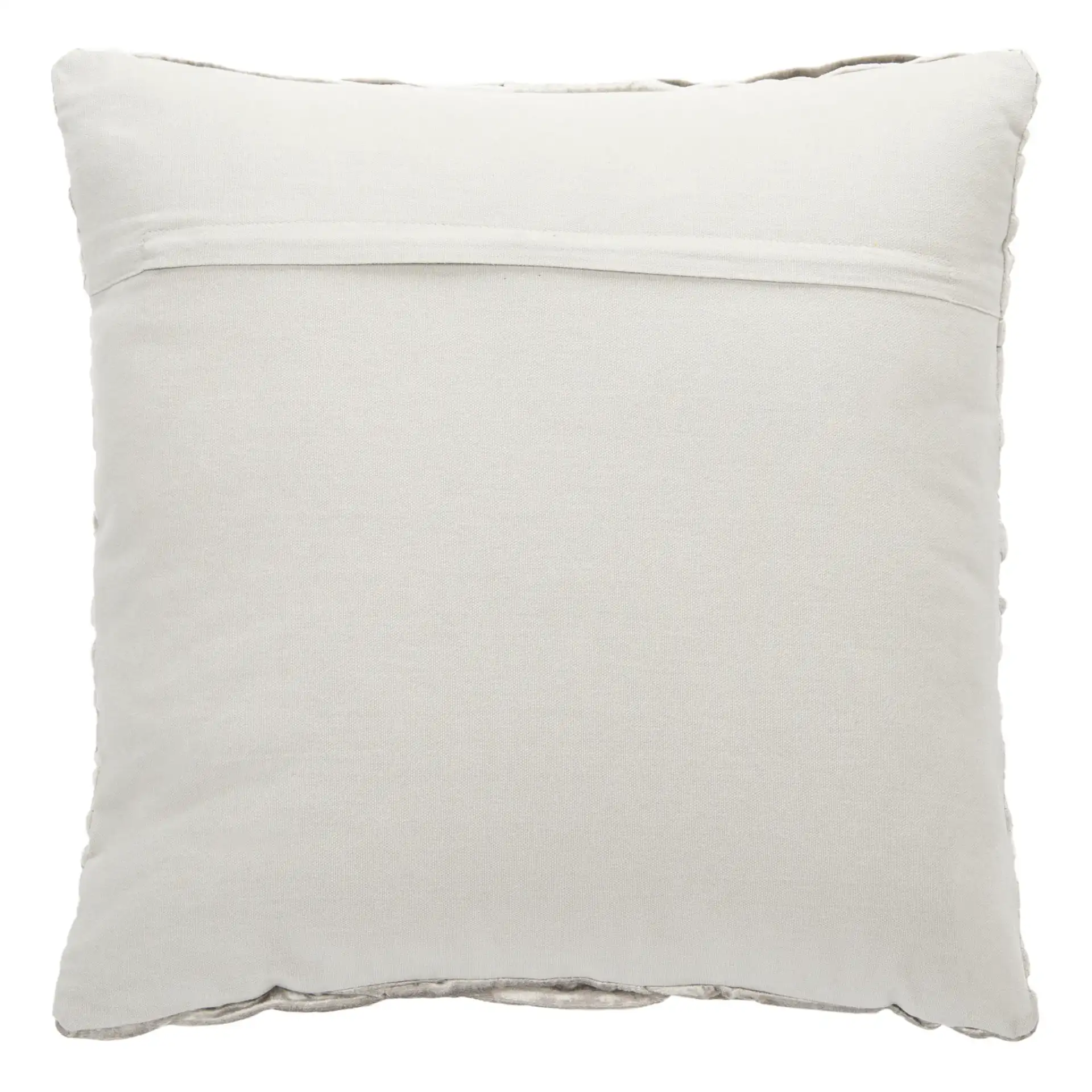 Marita Pillow in Light Gray, detail view