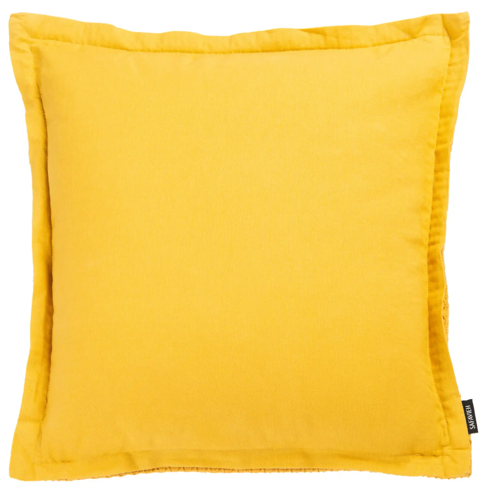 Lucina Pillow in Yellow, detail view