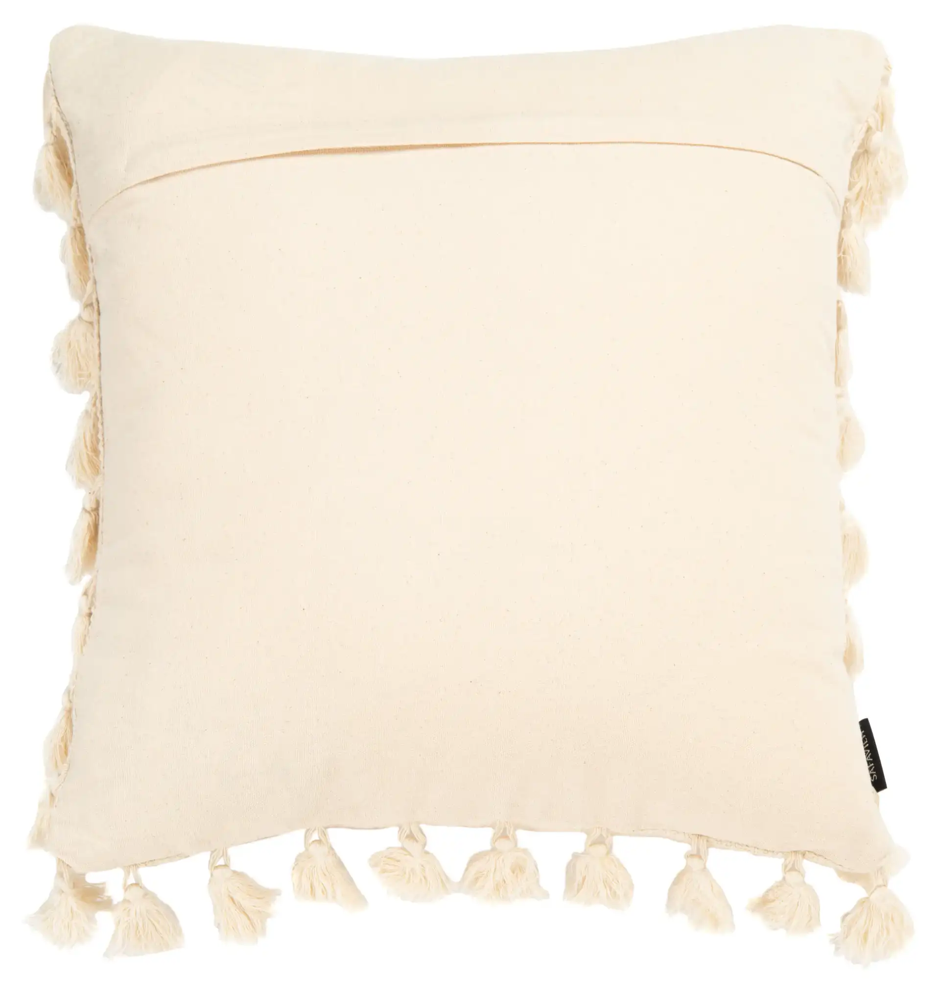Skyla Pillow in Beige, detail view