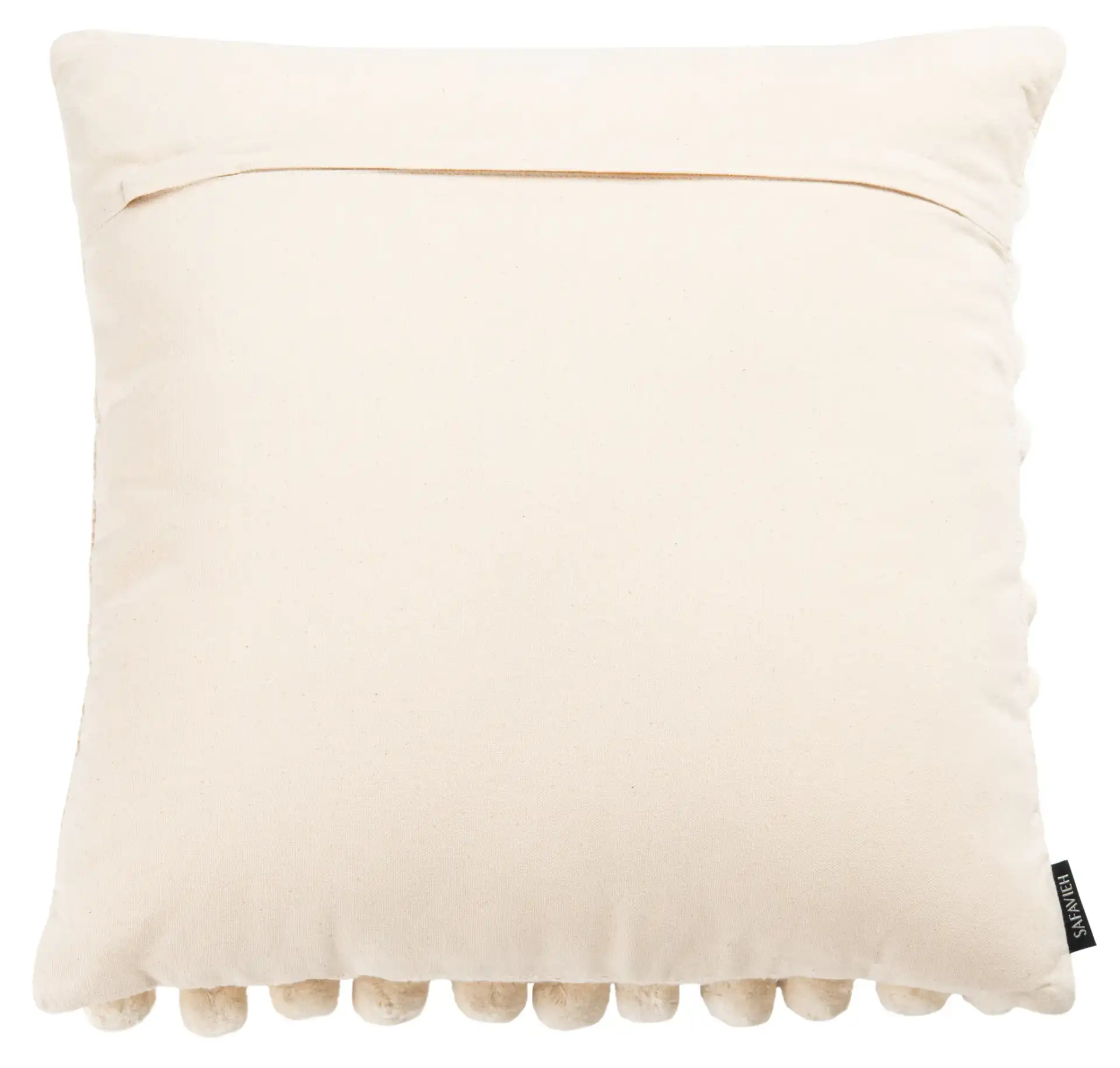 Zelina Pillow in Beige, detail view