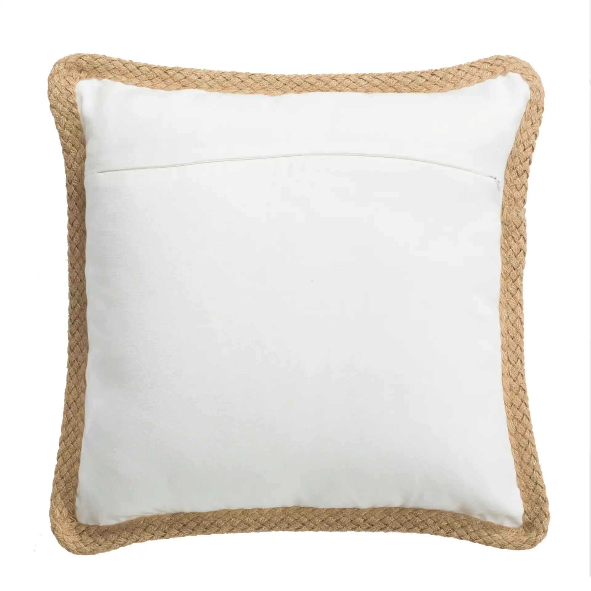 Nilam Fish Pillow in Natural, detail view