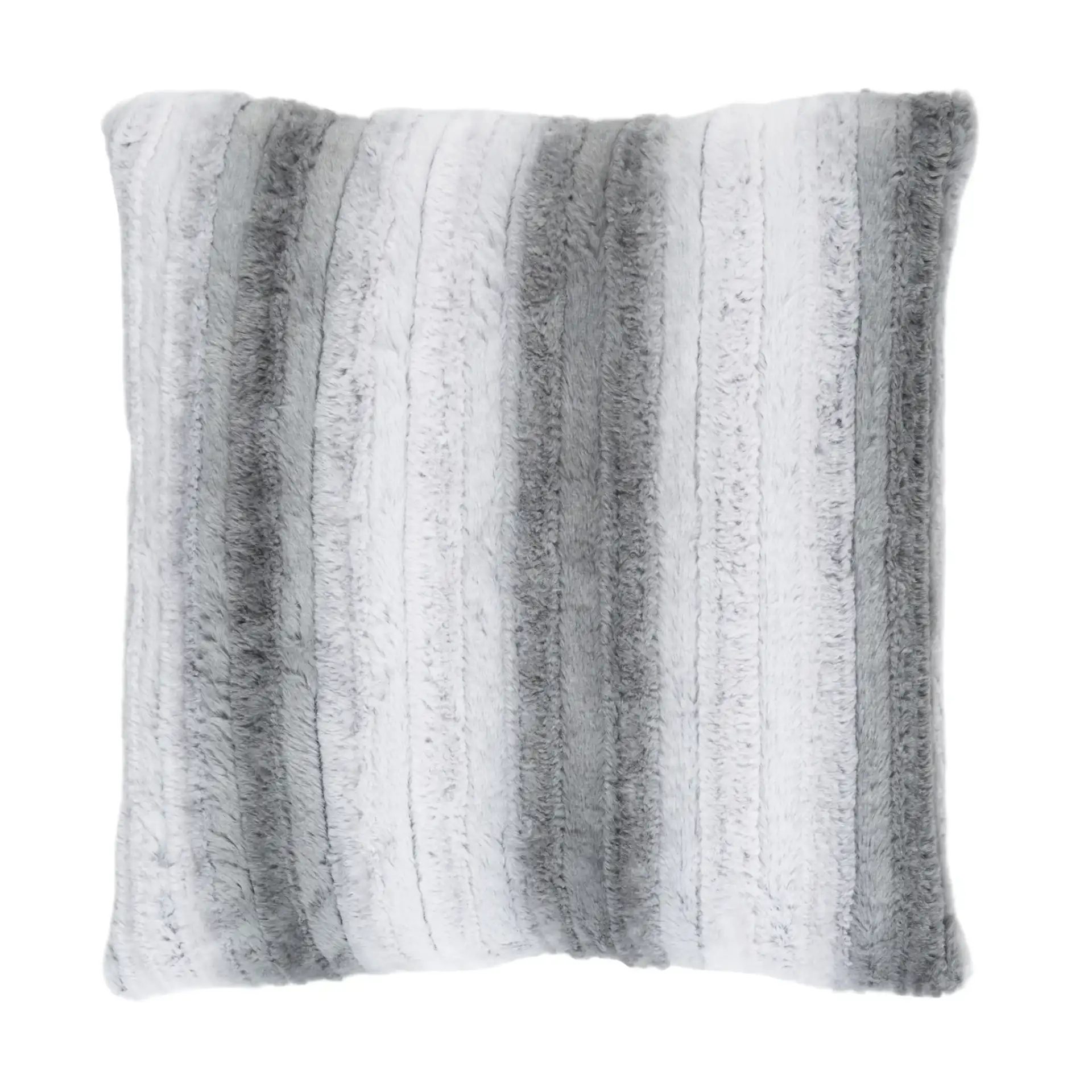 Elian Pillow in Gray / White, detail view