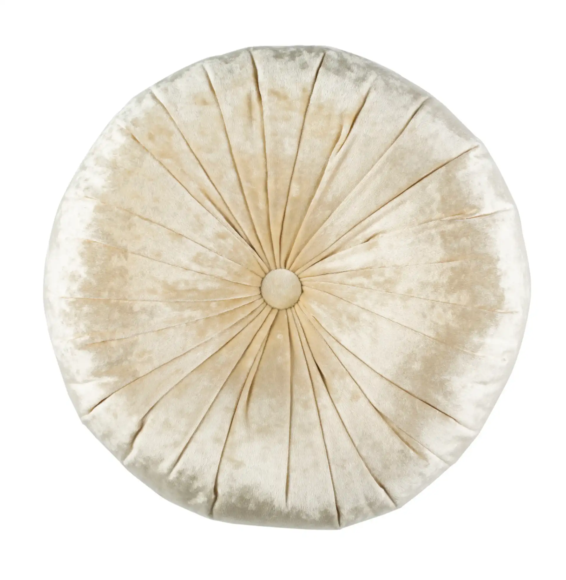Caramia Pillow in Cream, detail view