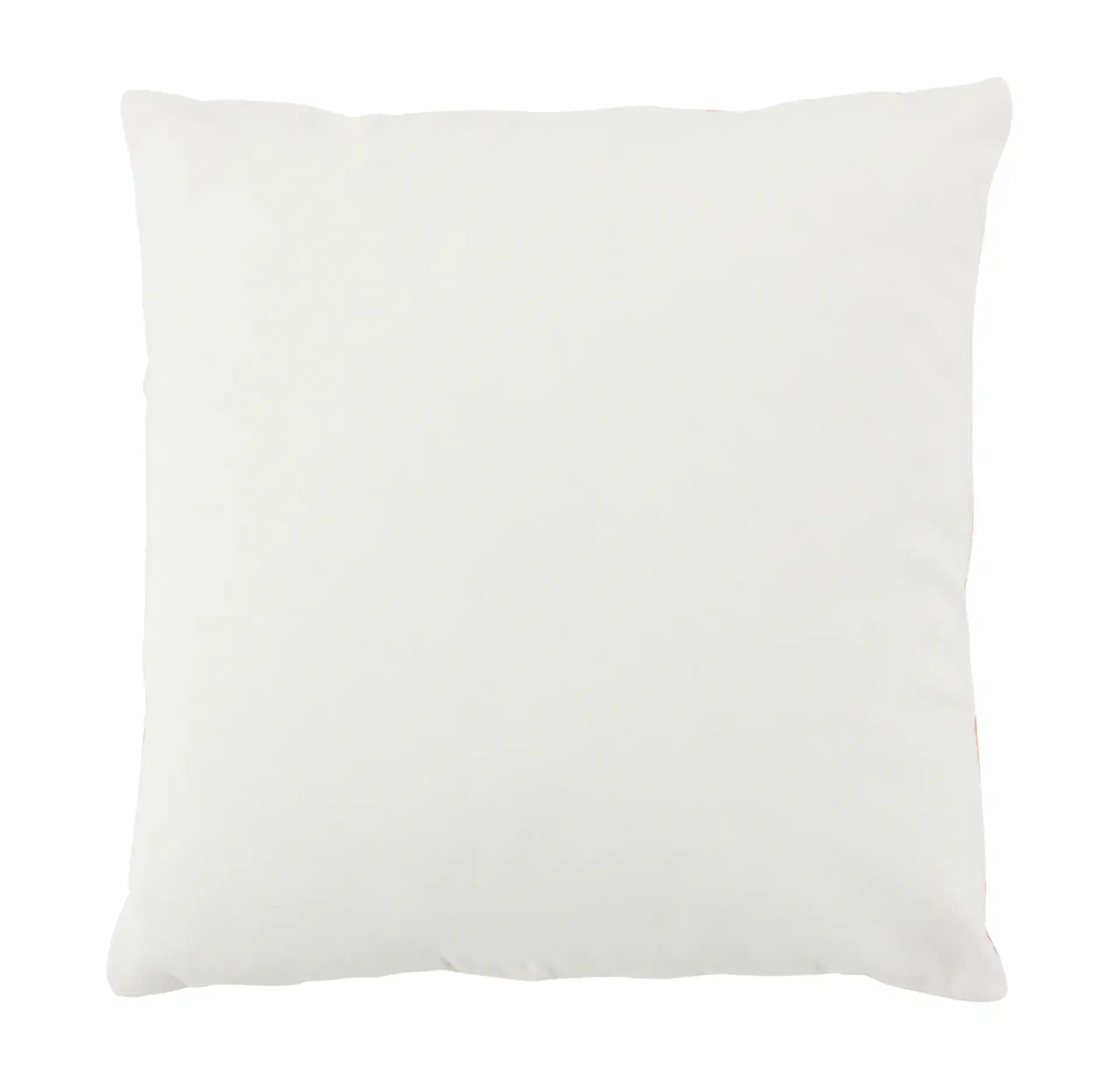 Kassidy Pillow in Blush / White, detail view