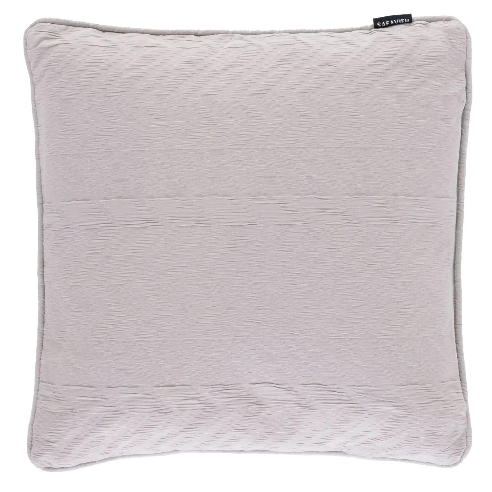 Faina Pillow in Gray, detail view